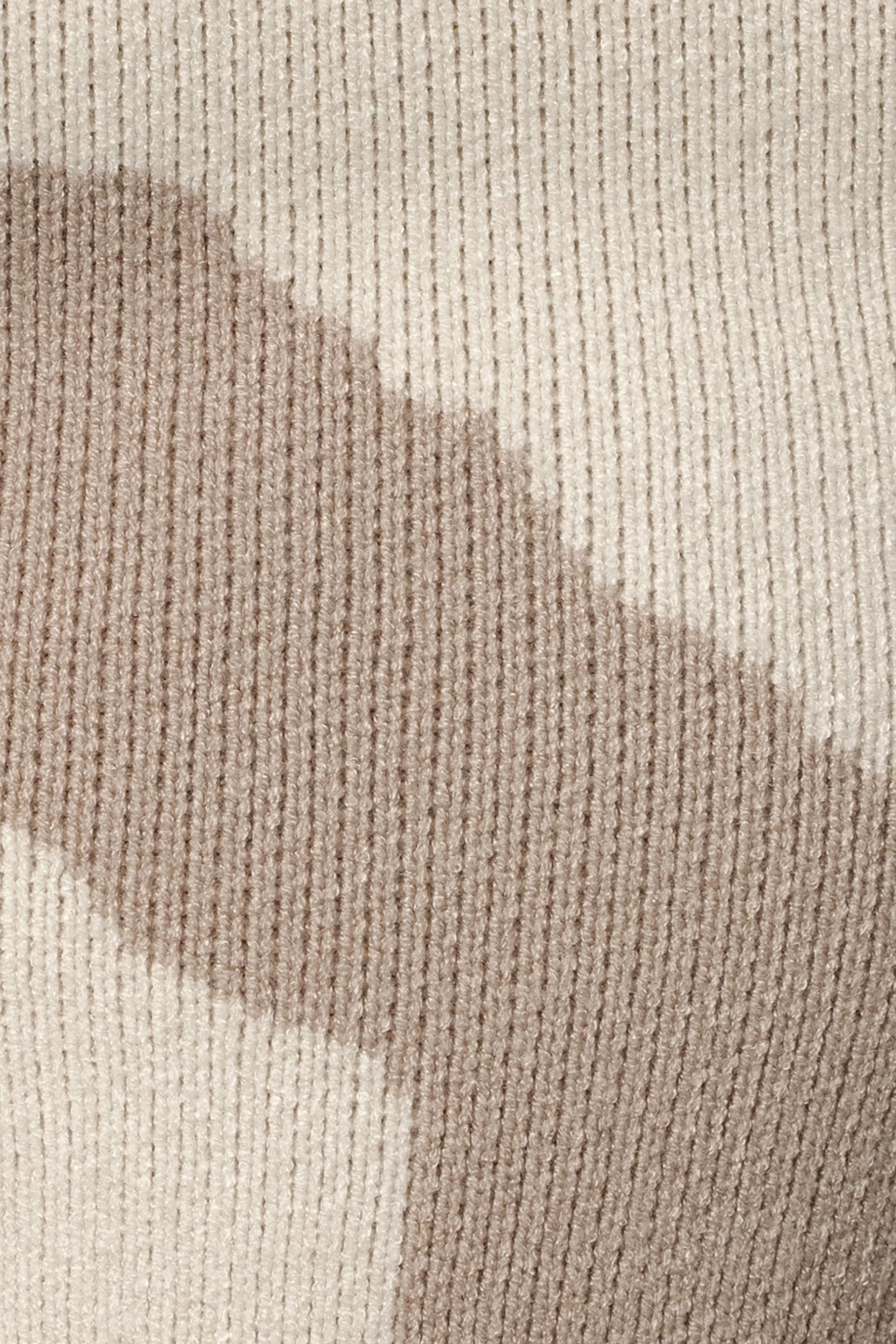 Beige Abstract Tropic Oasis Top