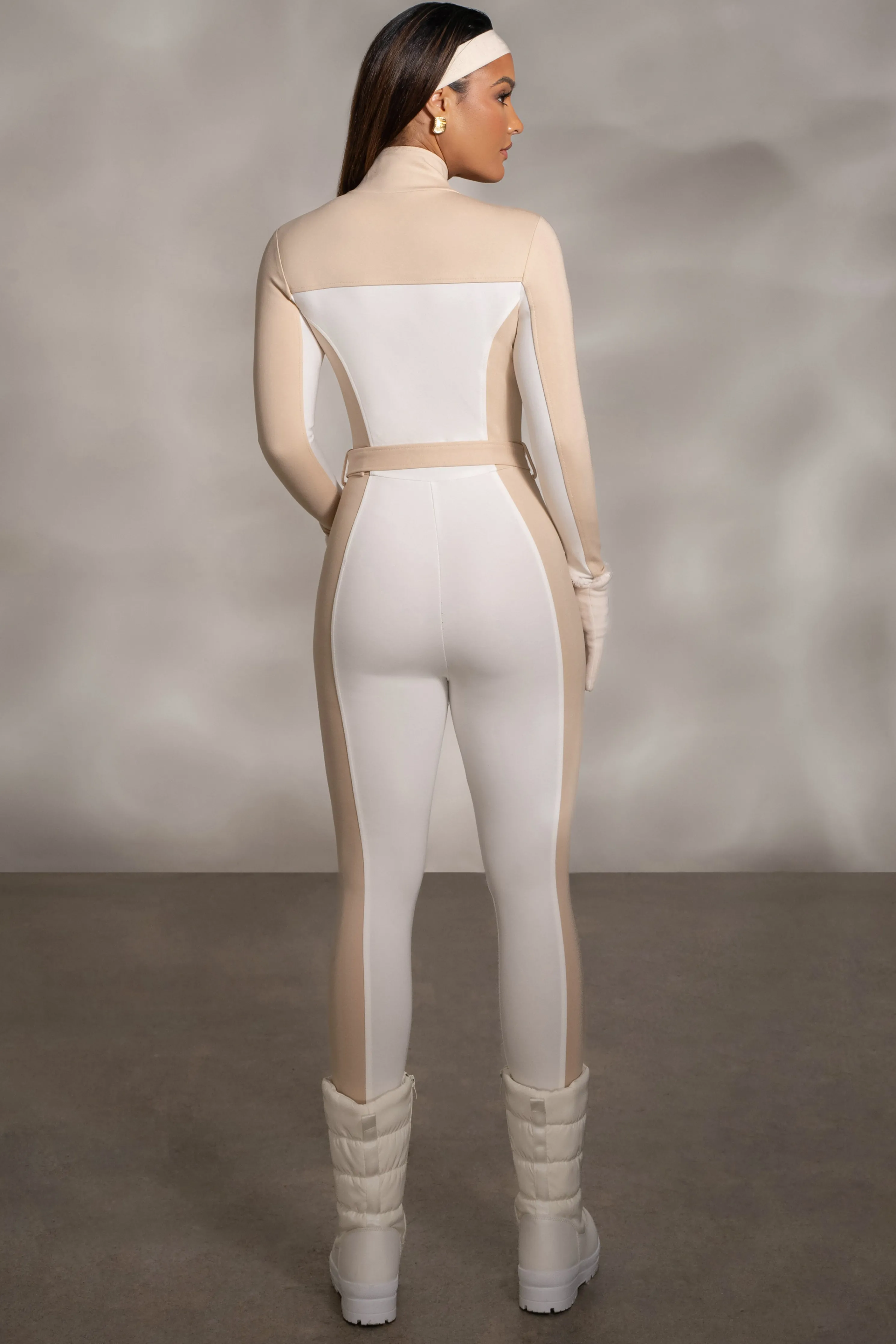 Beige Arctic Rush Ski Suit