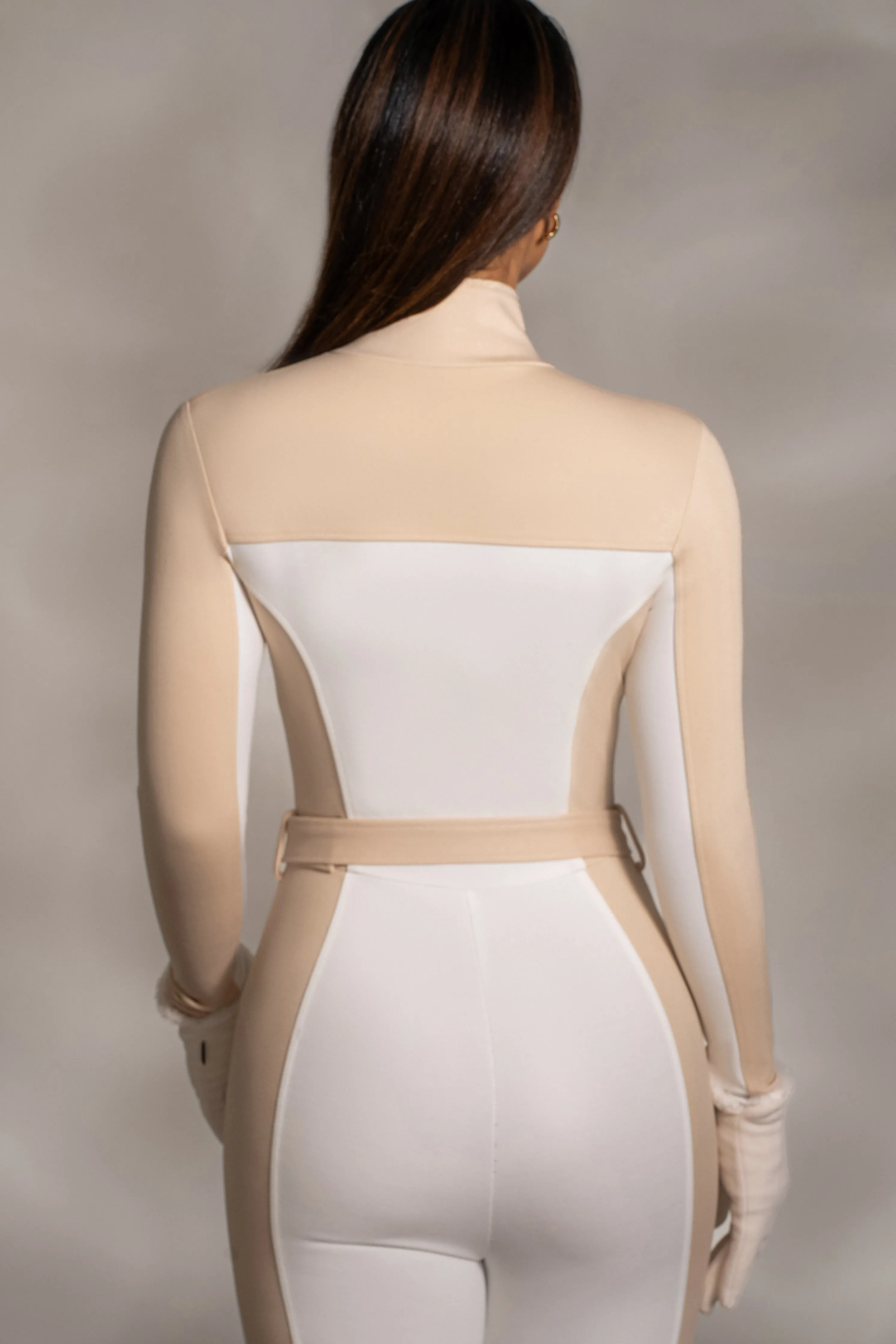 Beige Arctic Rush Ski Suit