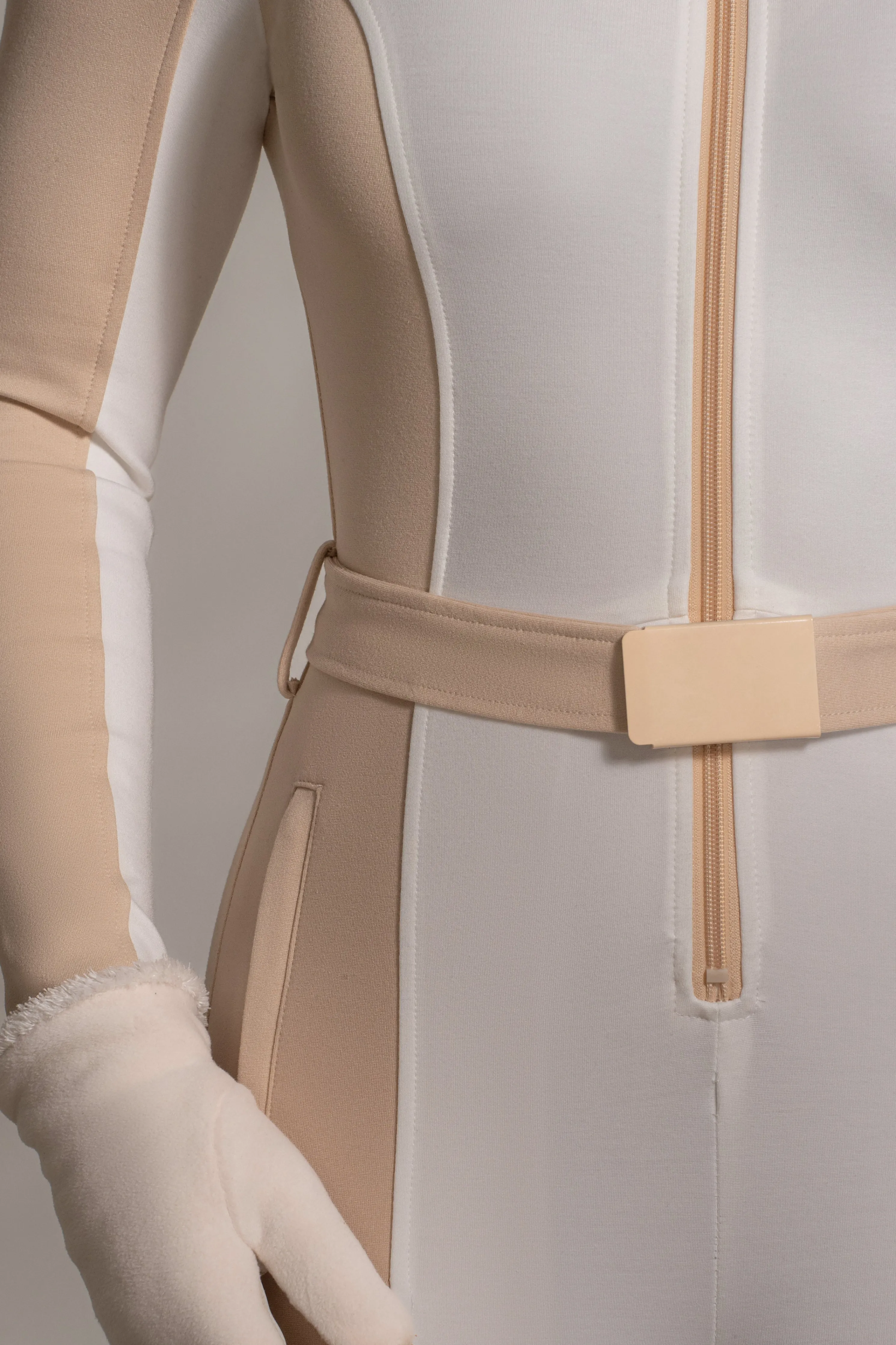 Beige Arctic Rush Ski Suit