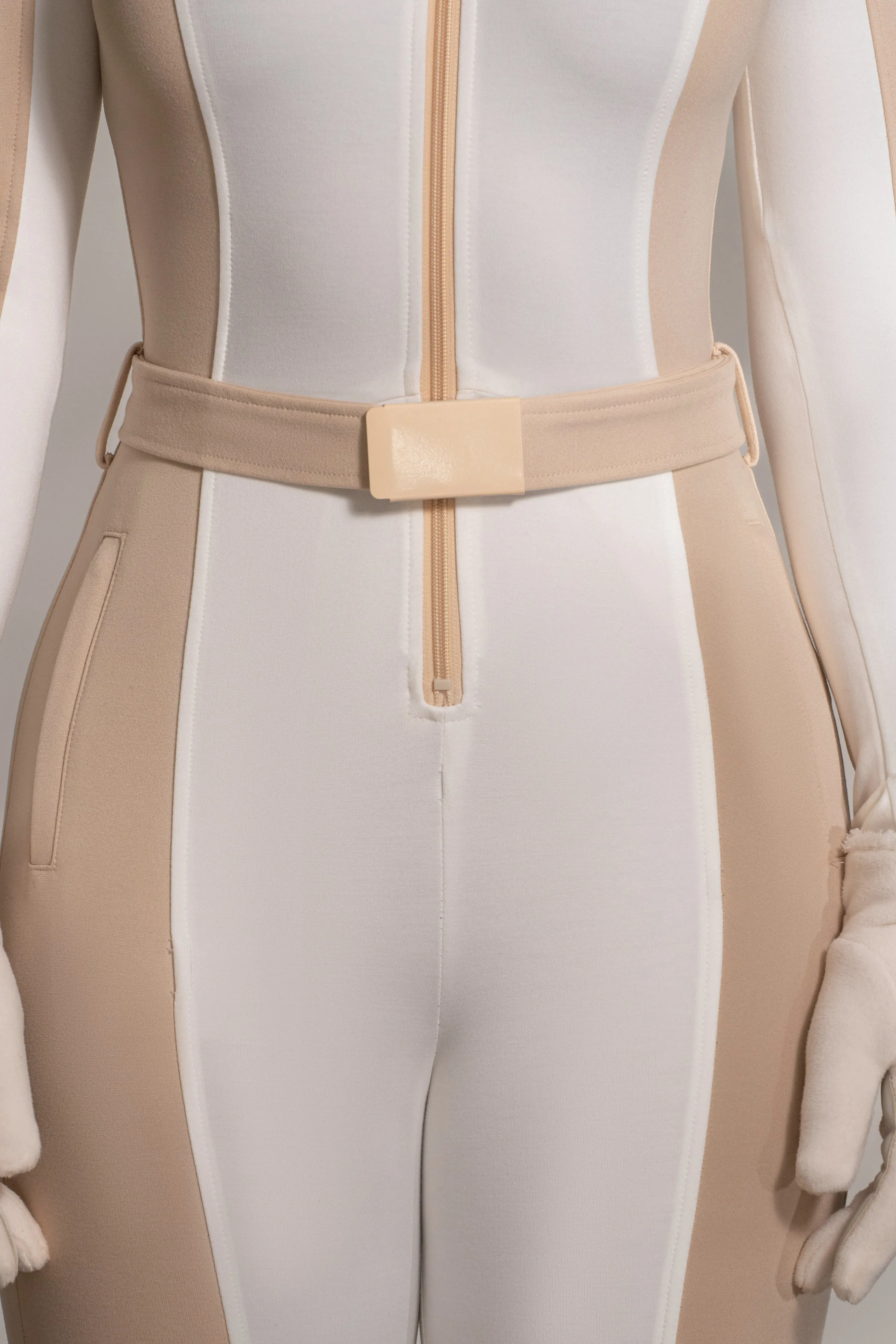 Beige Arctic Rush Ski Suit