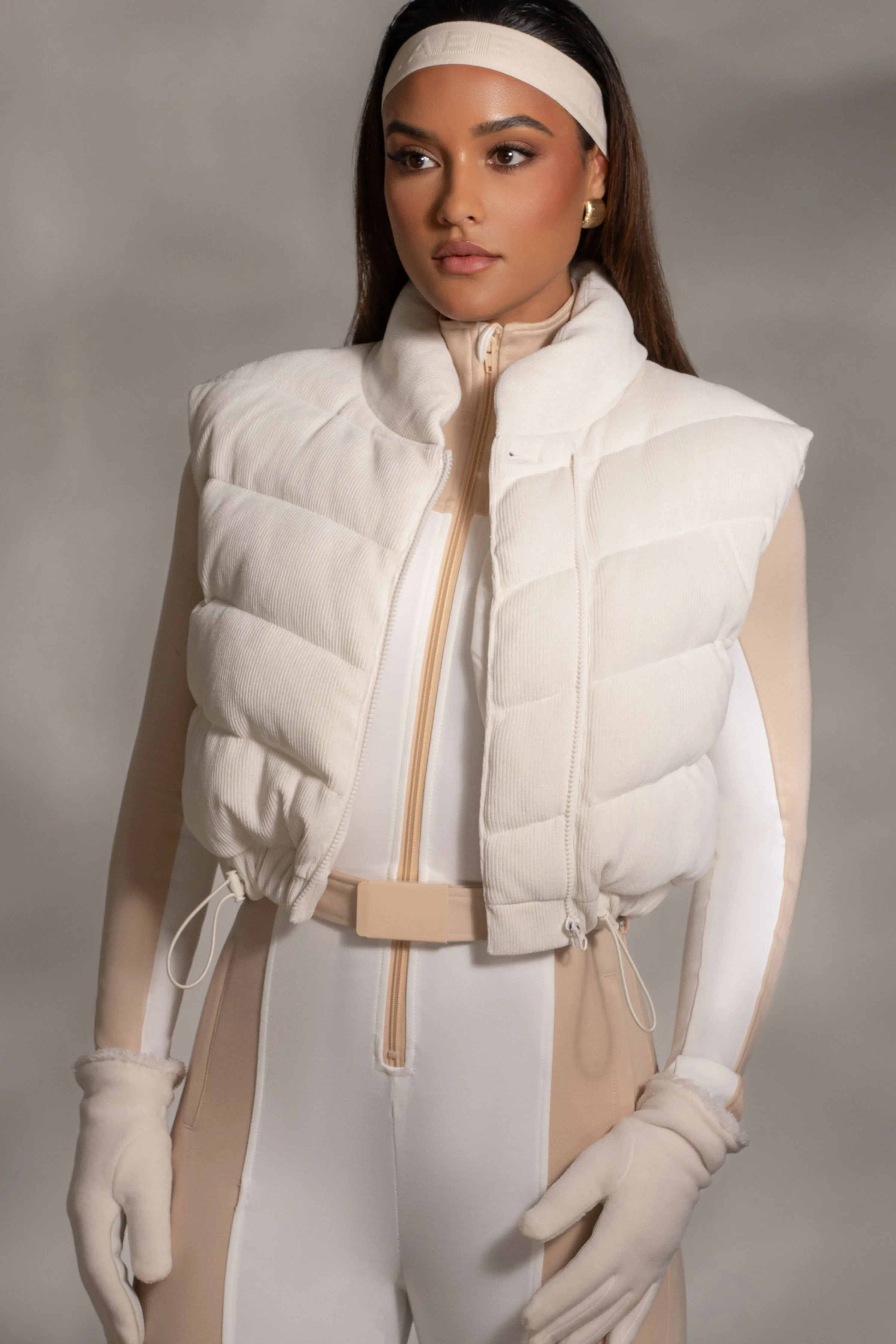 Beige Arctic Rush Ski Suit