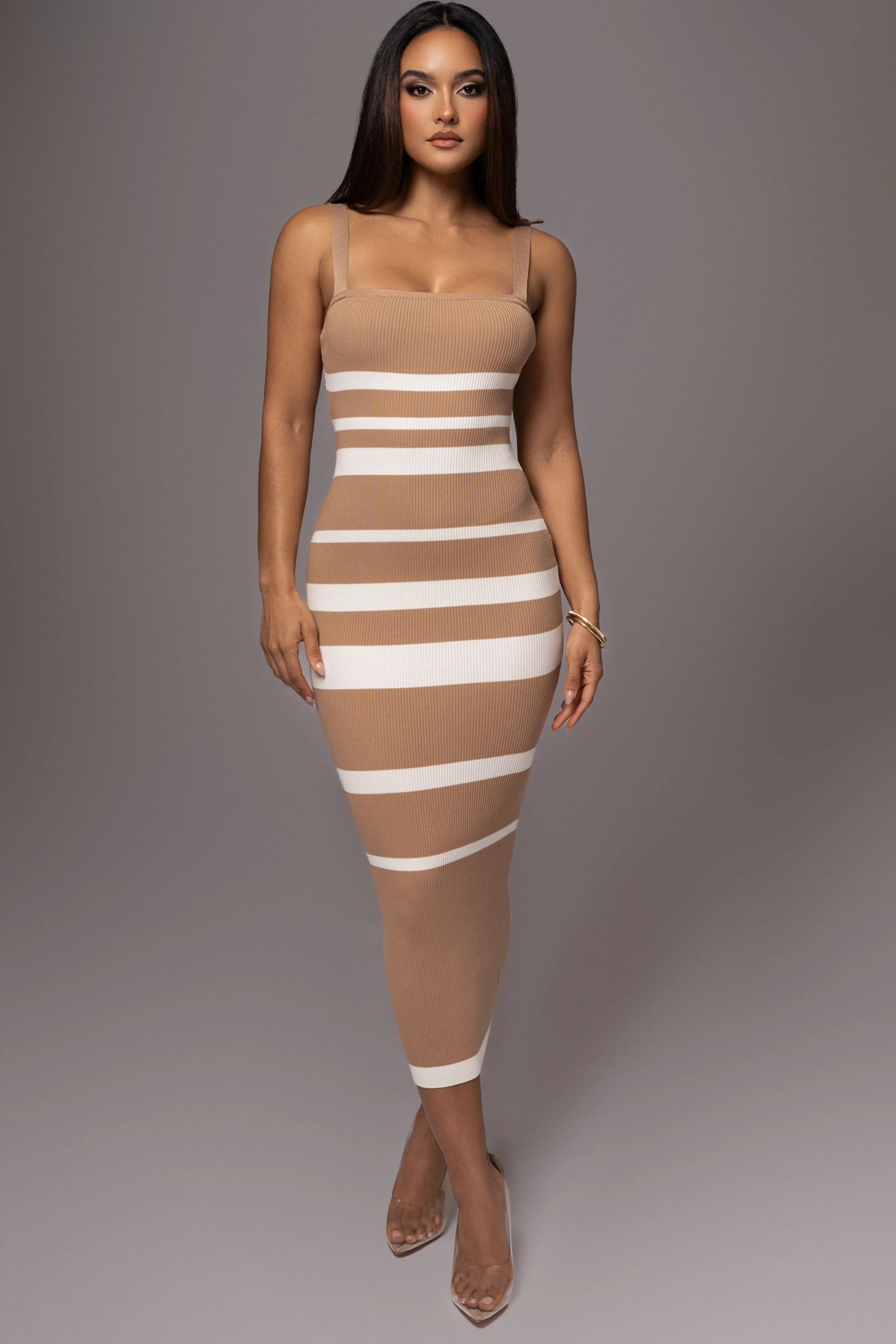 Beige Dannia Maxi Dress