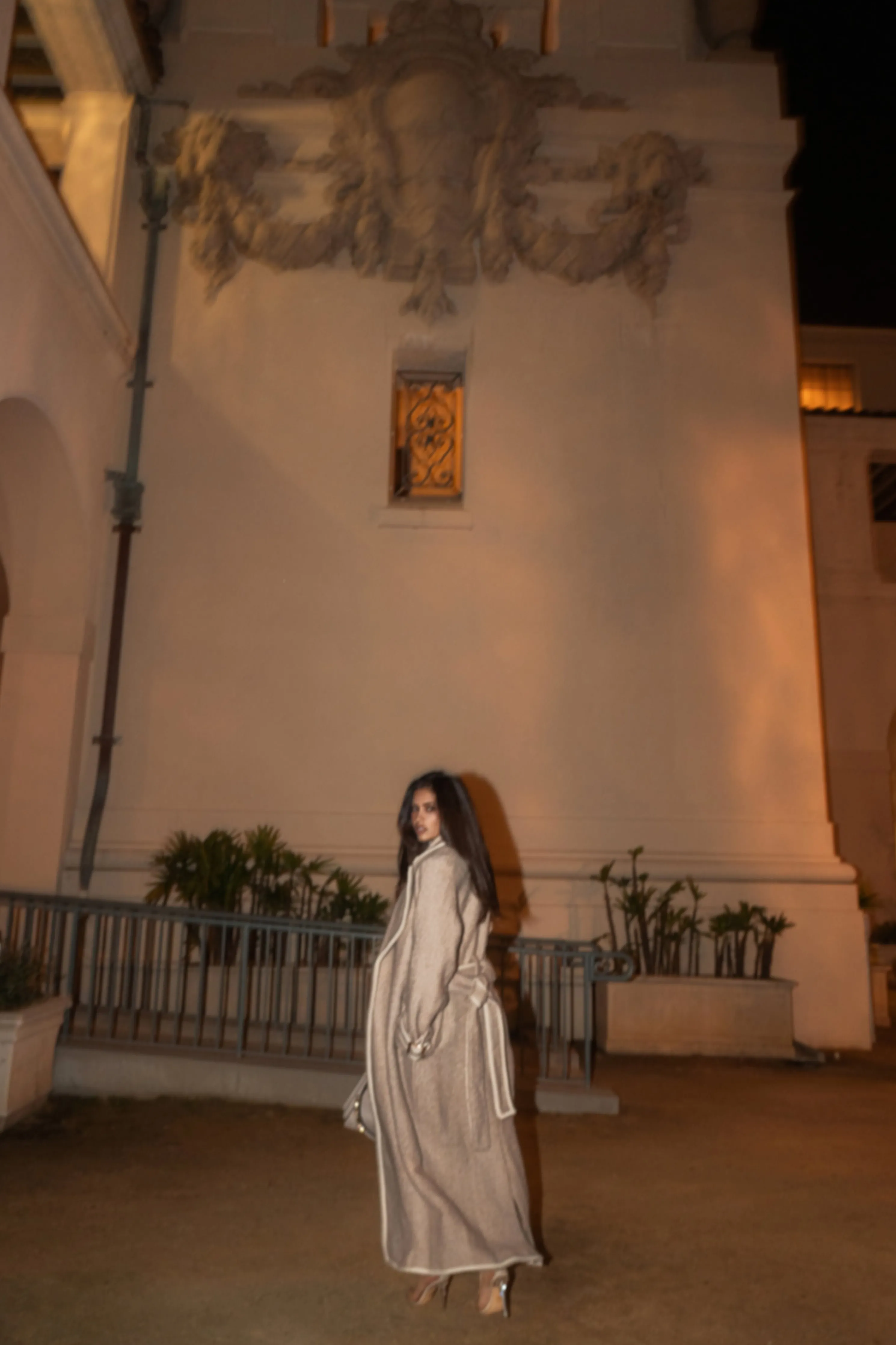 Beige Fit For Success Boucle Coat