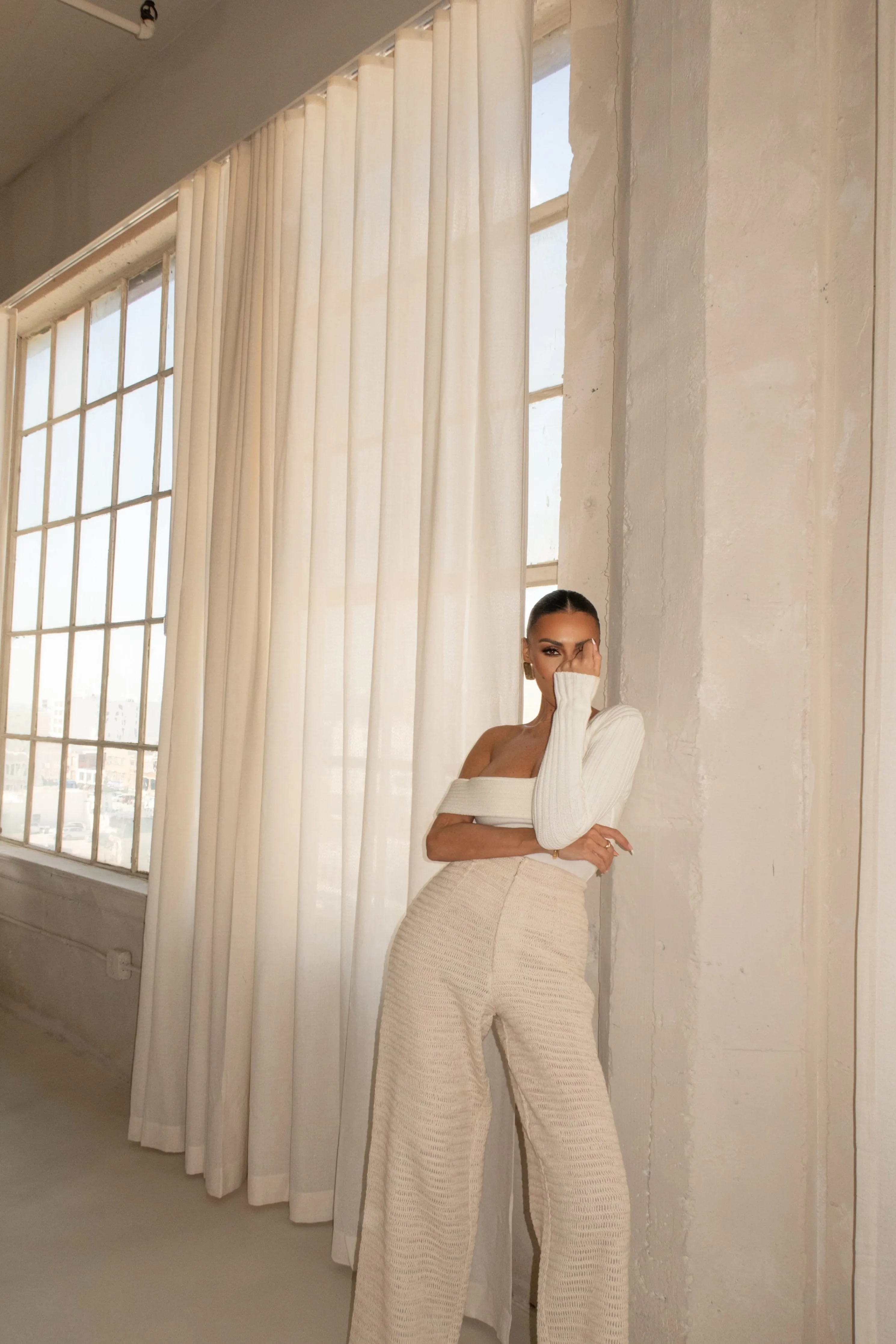 Beige Francine Pants