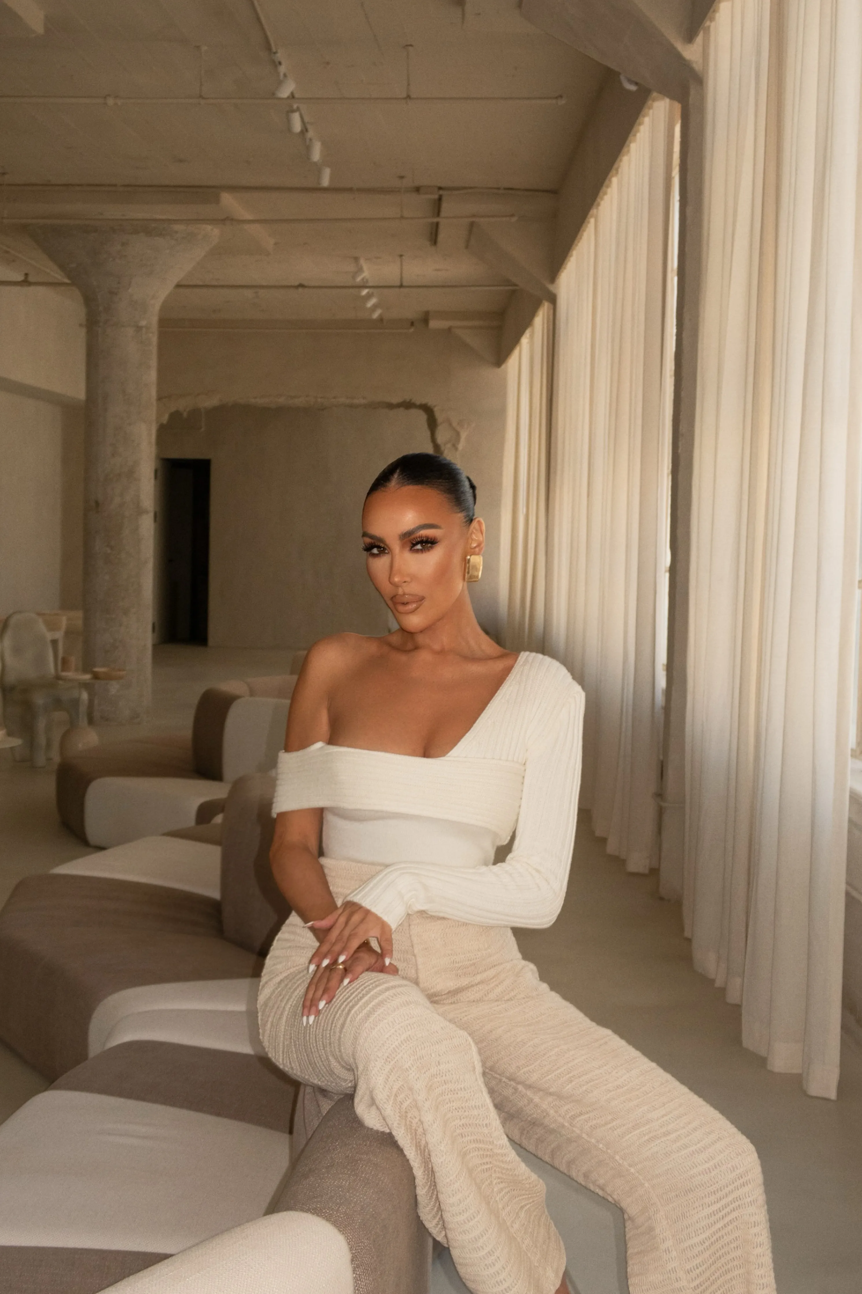 Beige Francine Pants