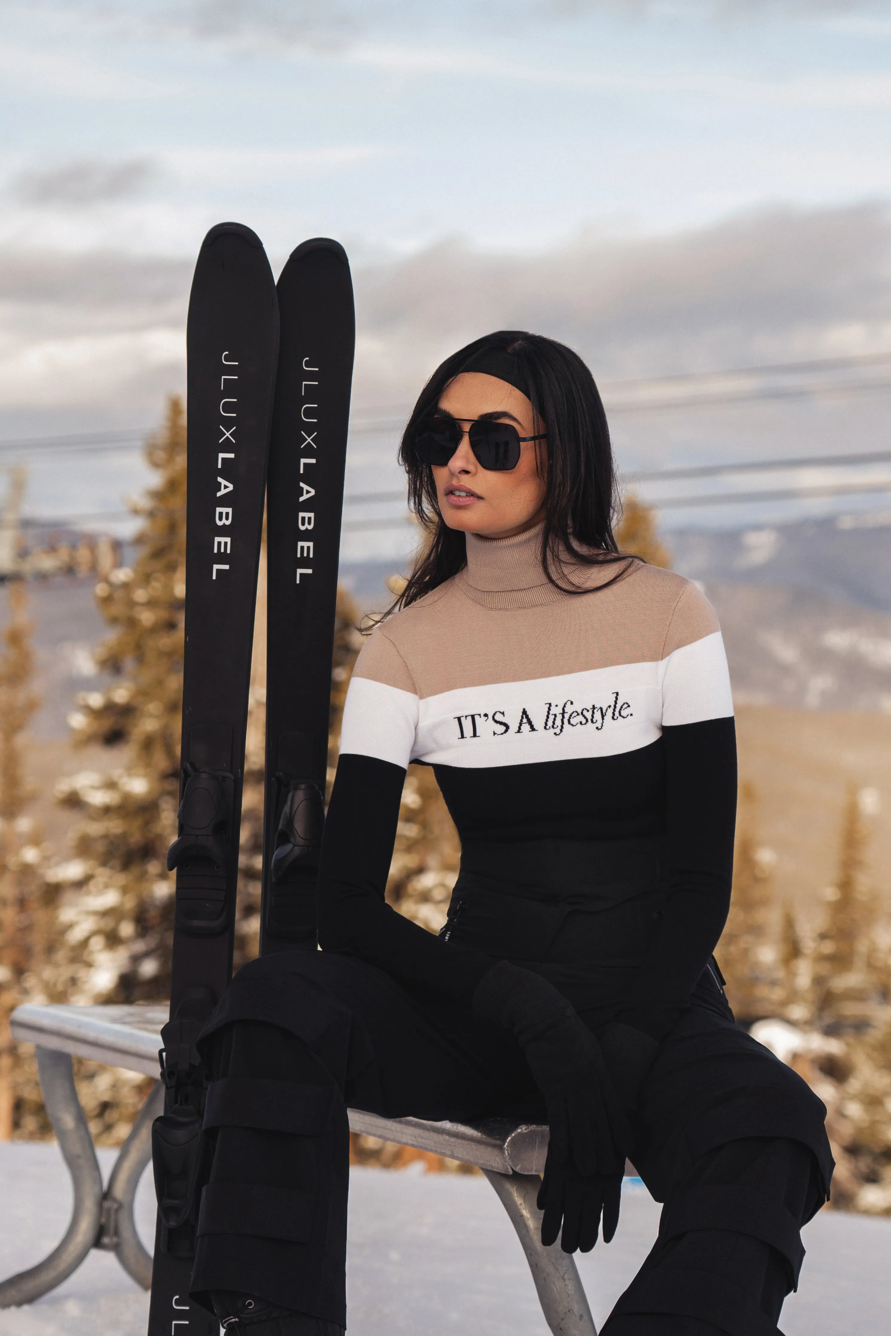 Beige Lifestyle Knit Bodysuit