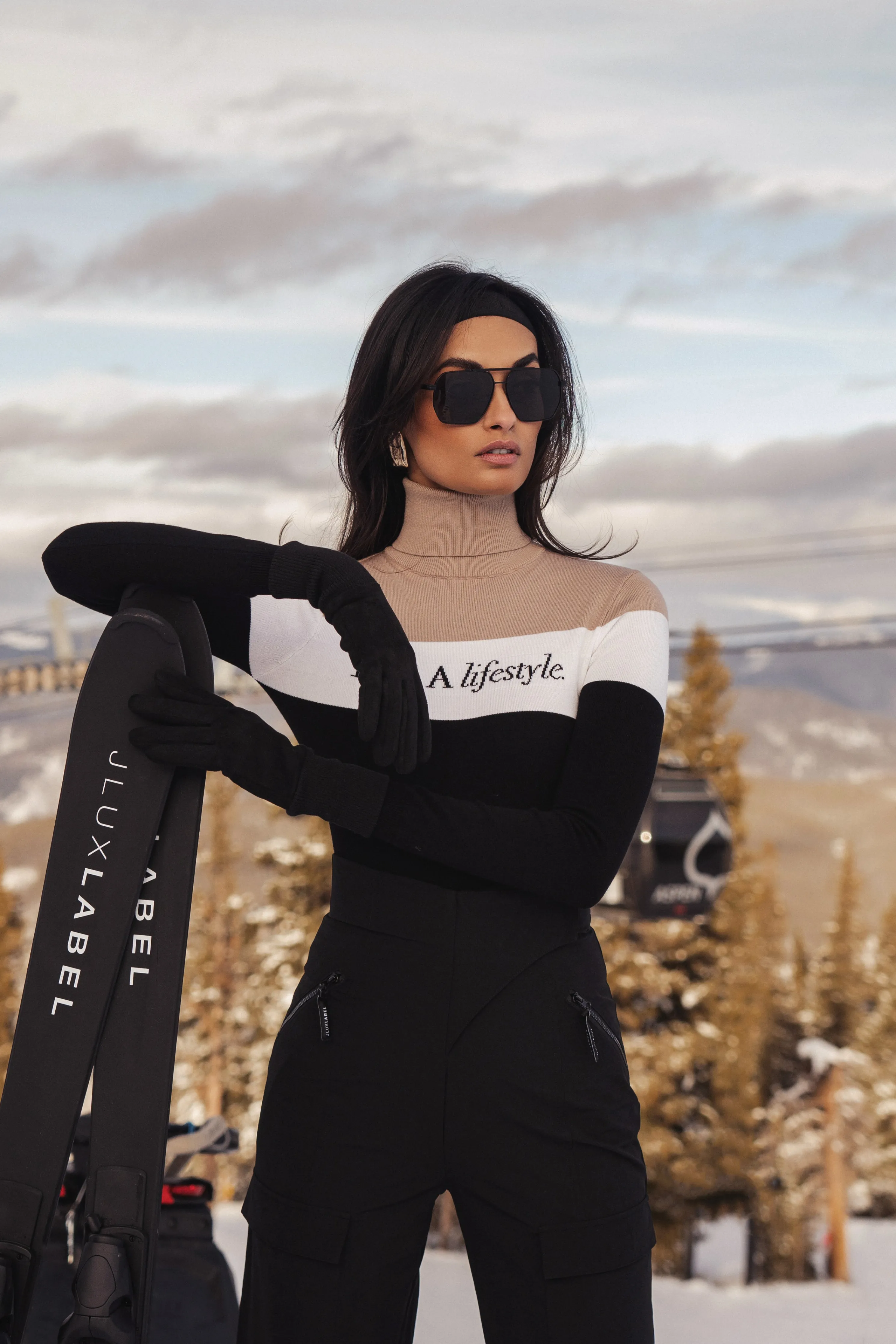 Beige Lifestyle Knit Bodysuit