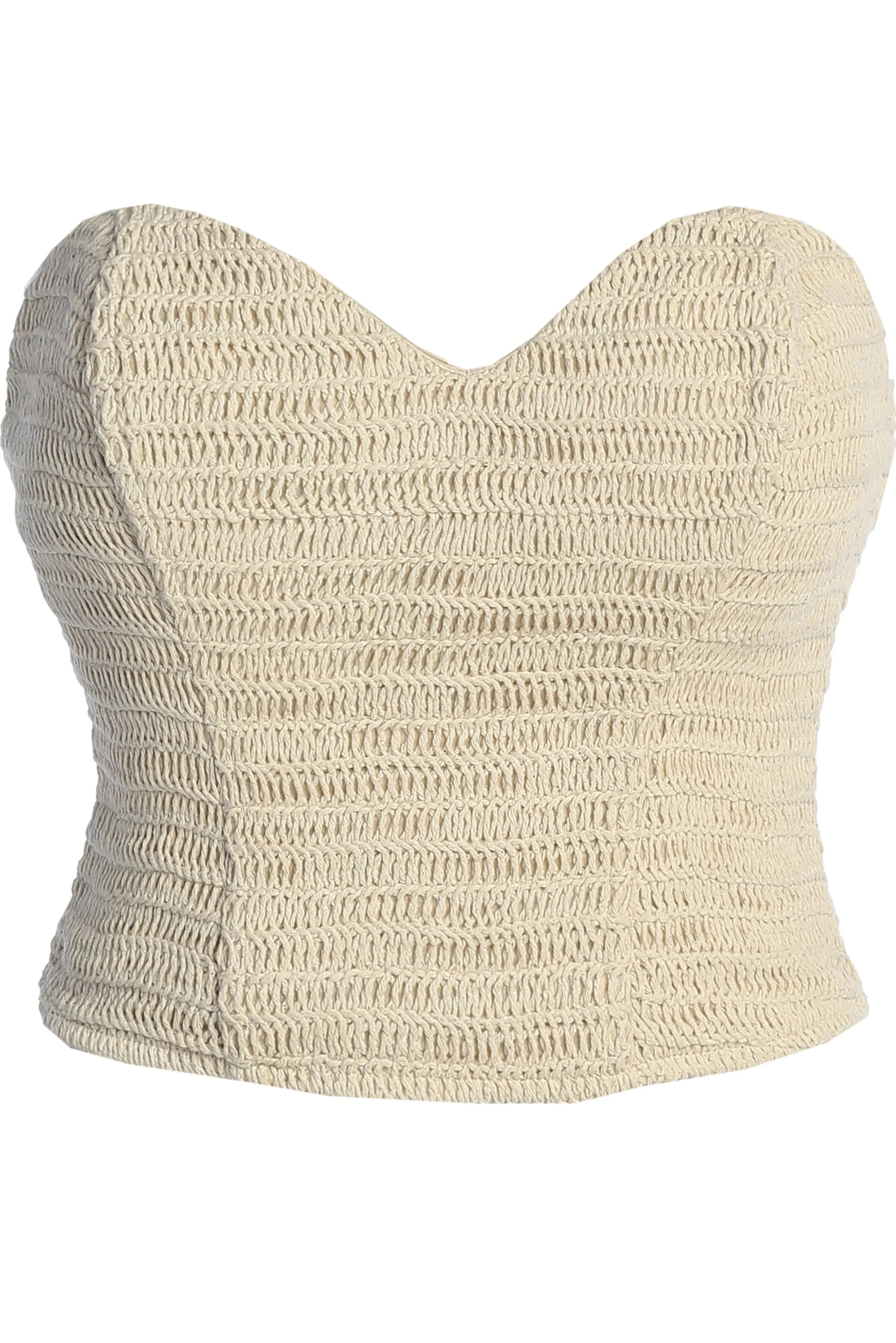 Beige Lila Bustier