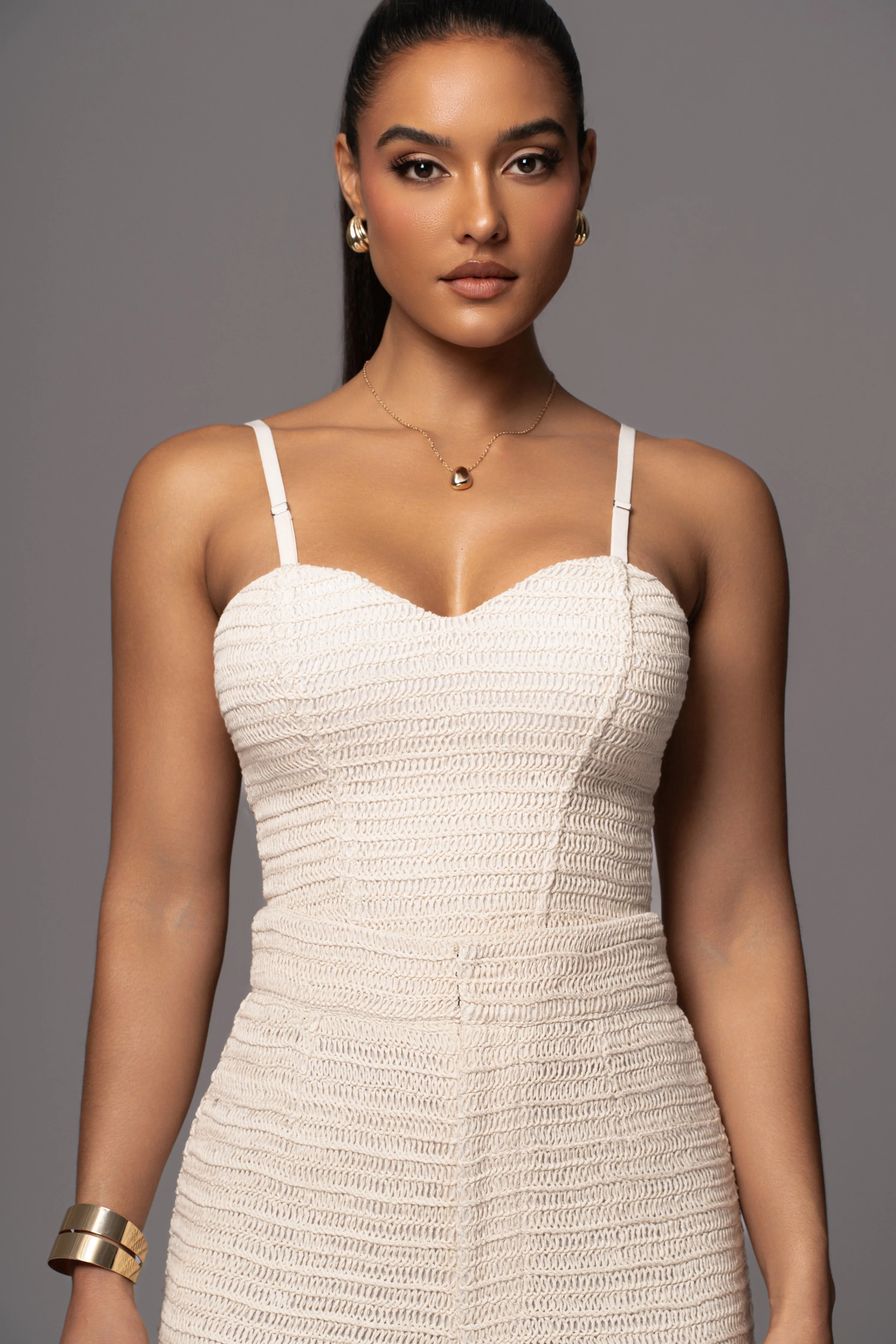 Beige Lila Bustier