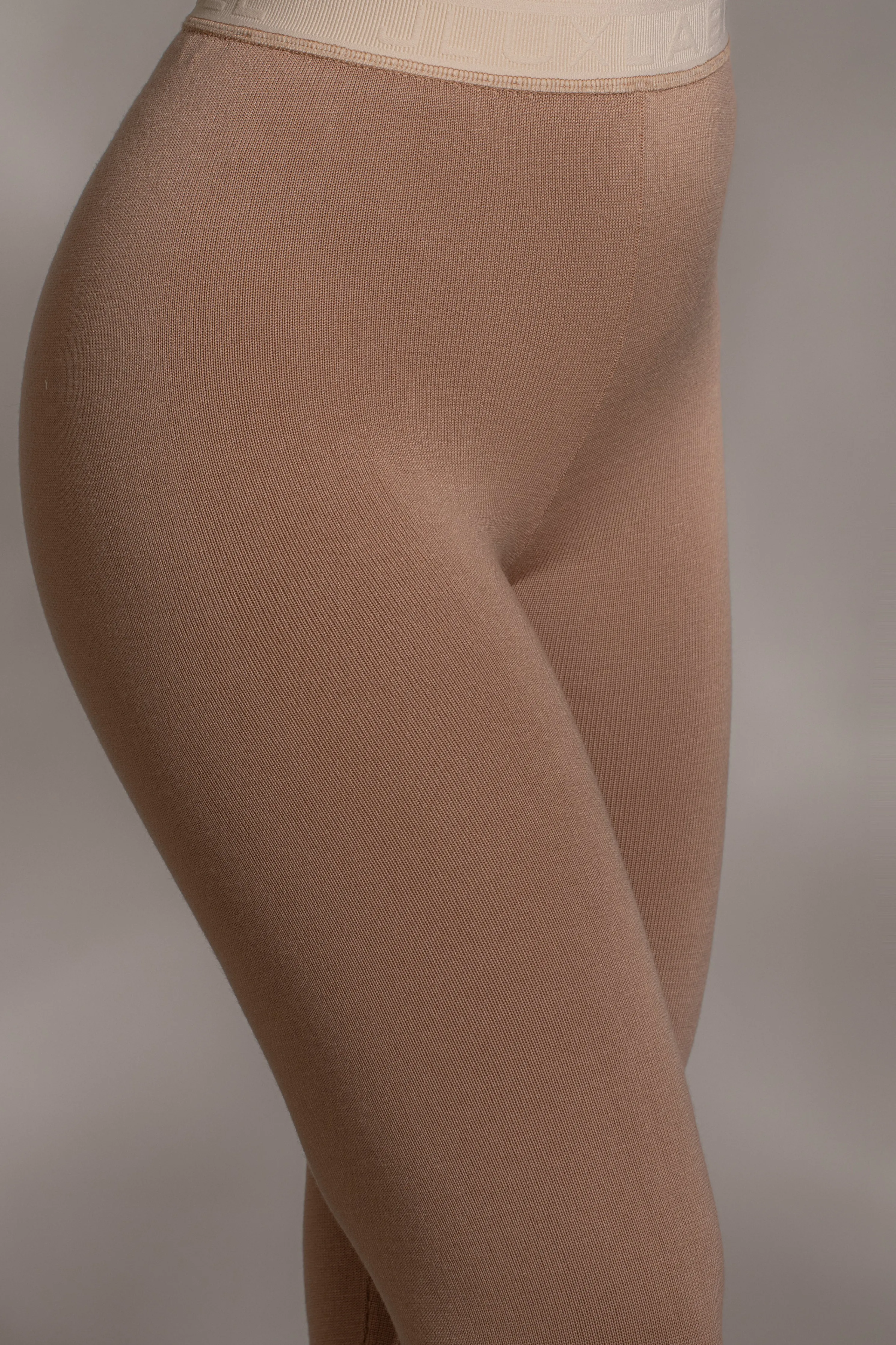 Beige Marlow Leggings