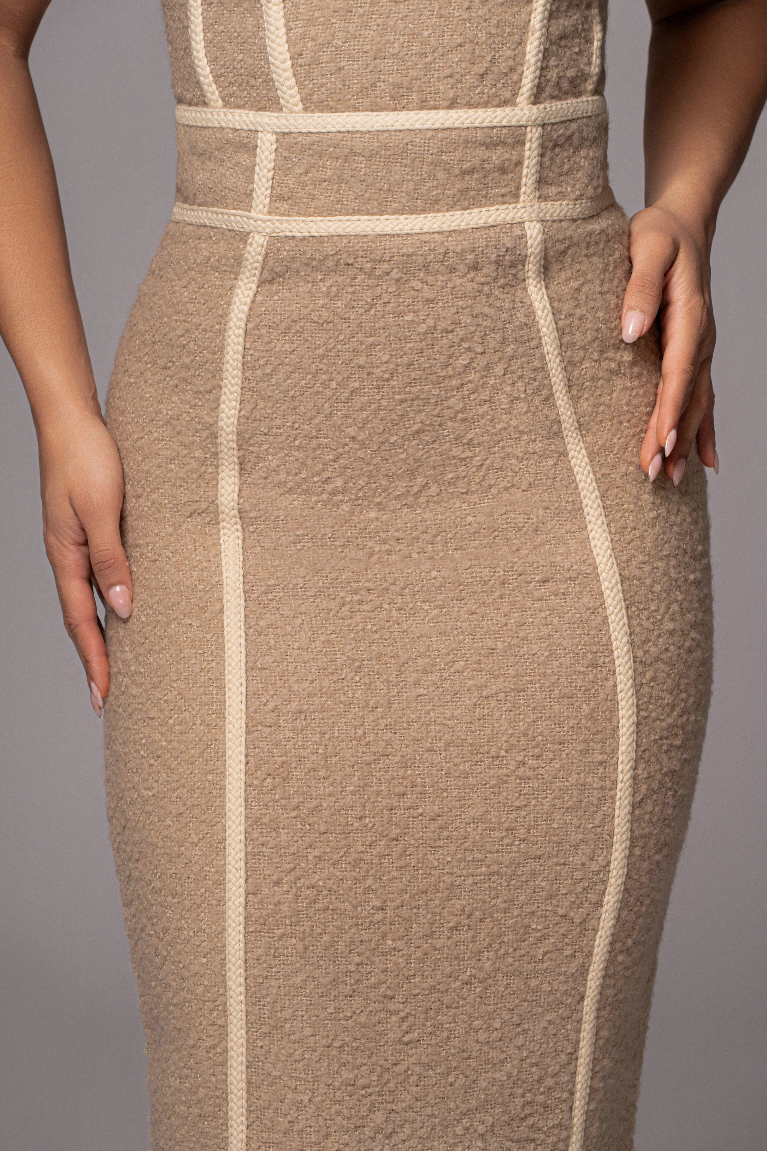 Beige Miles Skirt