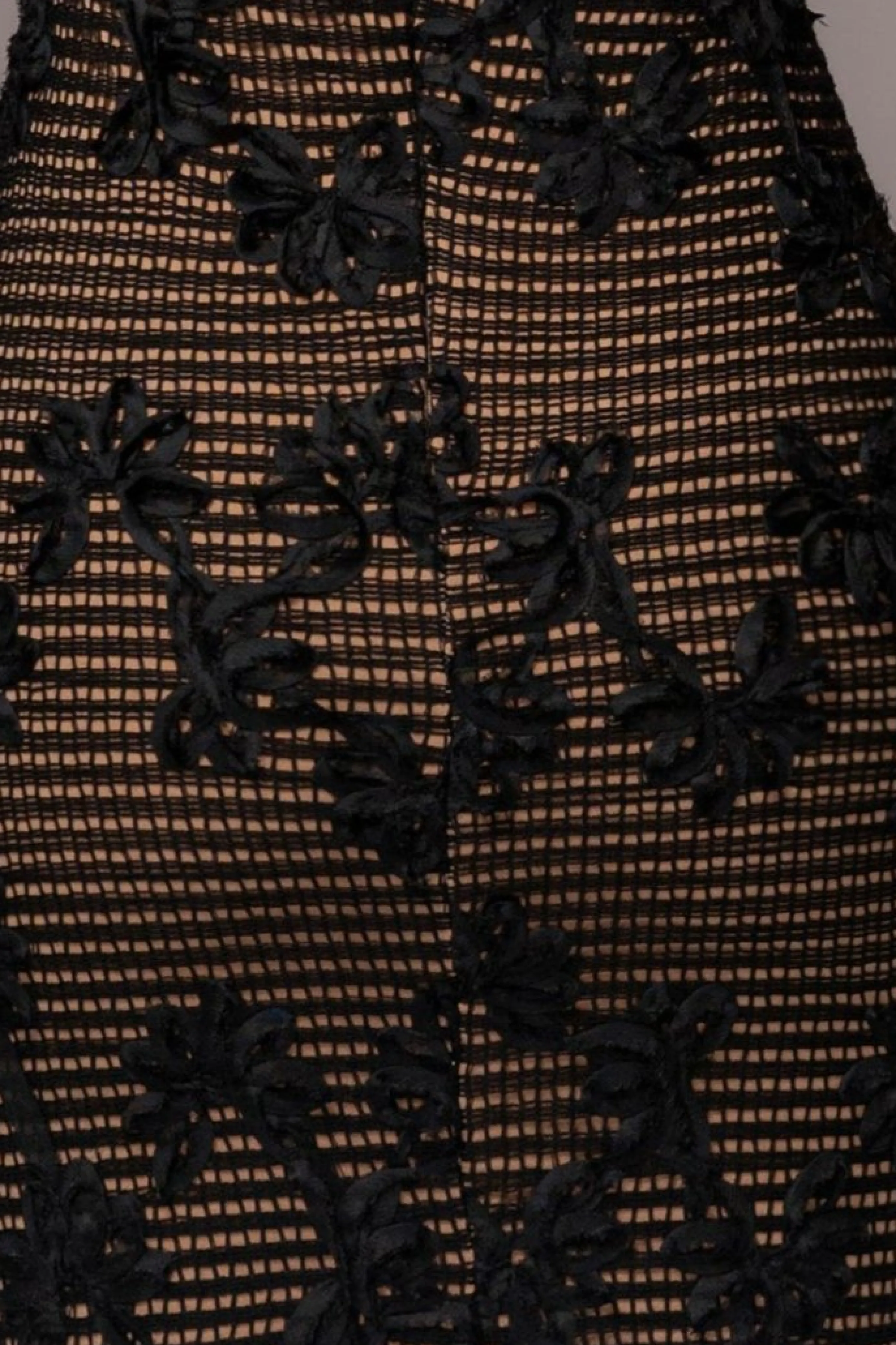 Black Angelic Lace Midi Dress