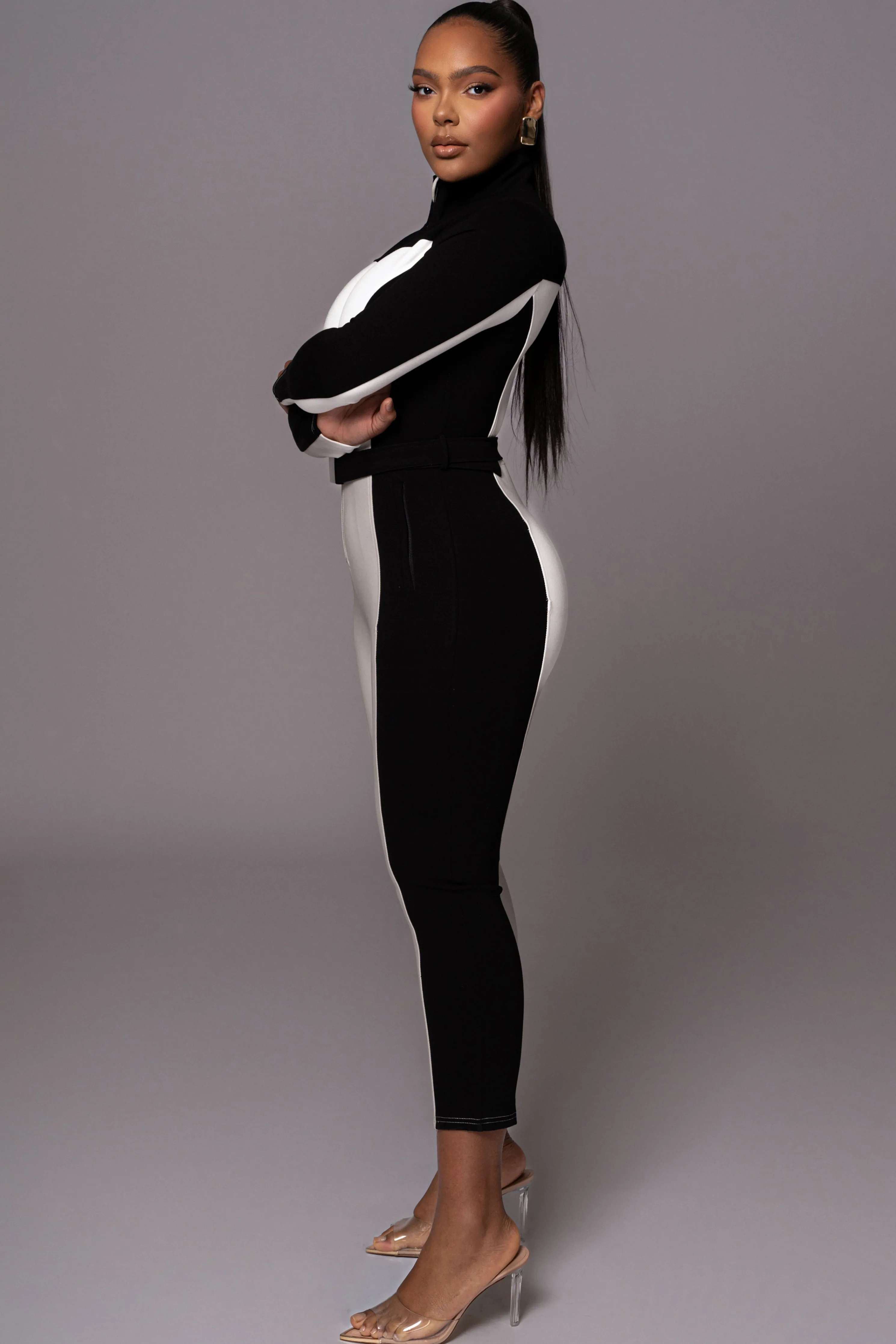 Black Arctic Rush Ski Suit