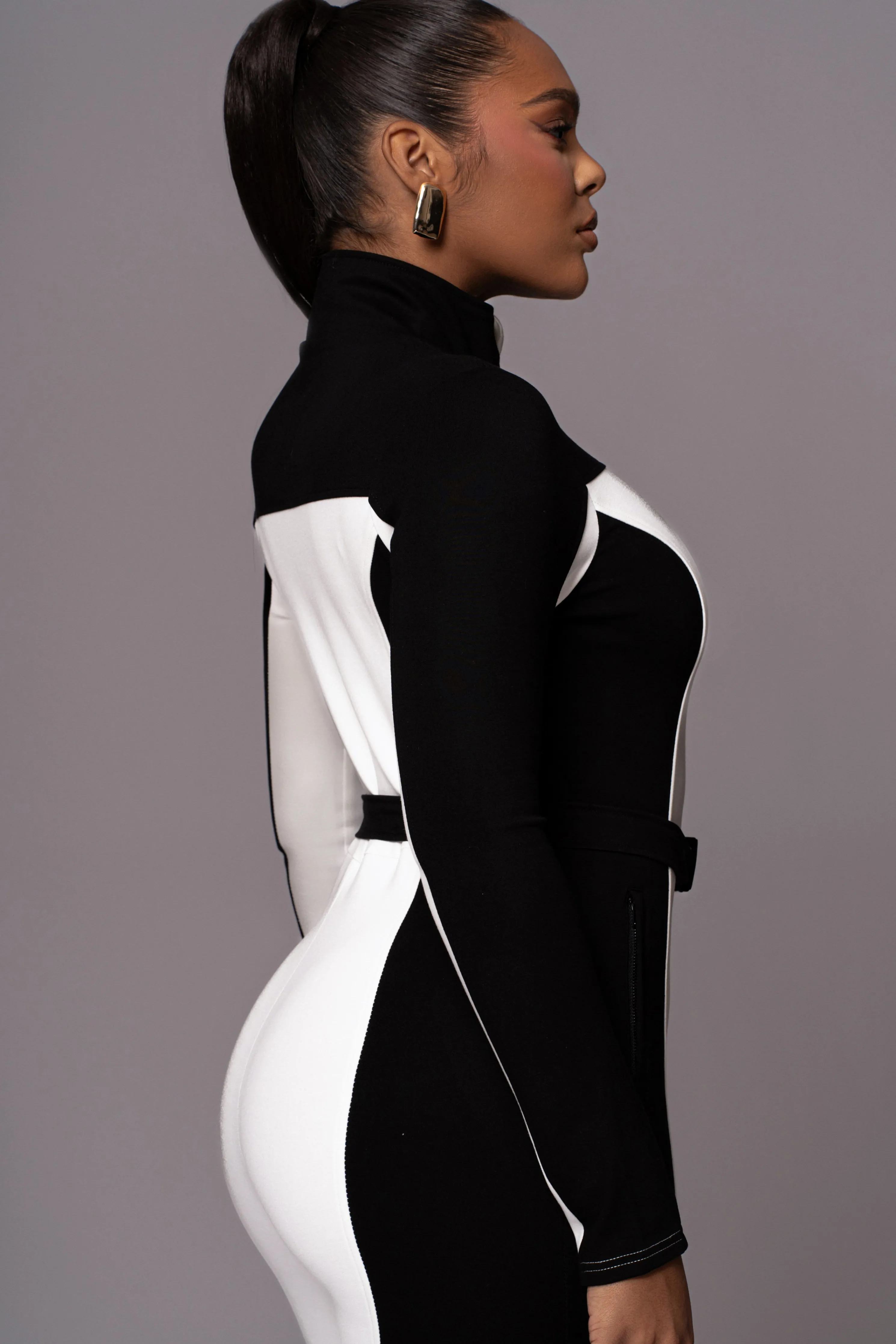 Black Arctic Rush Ski Suit