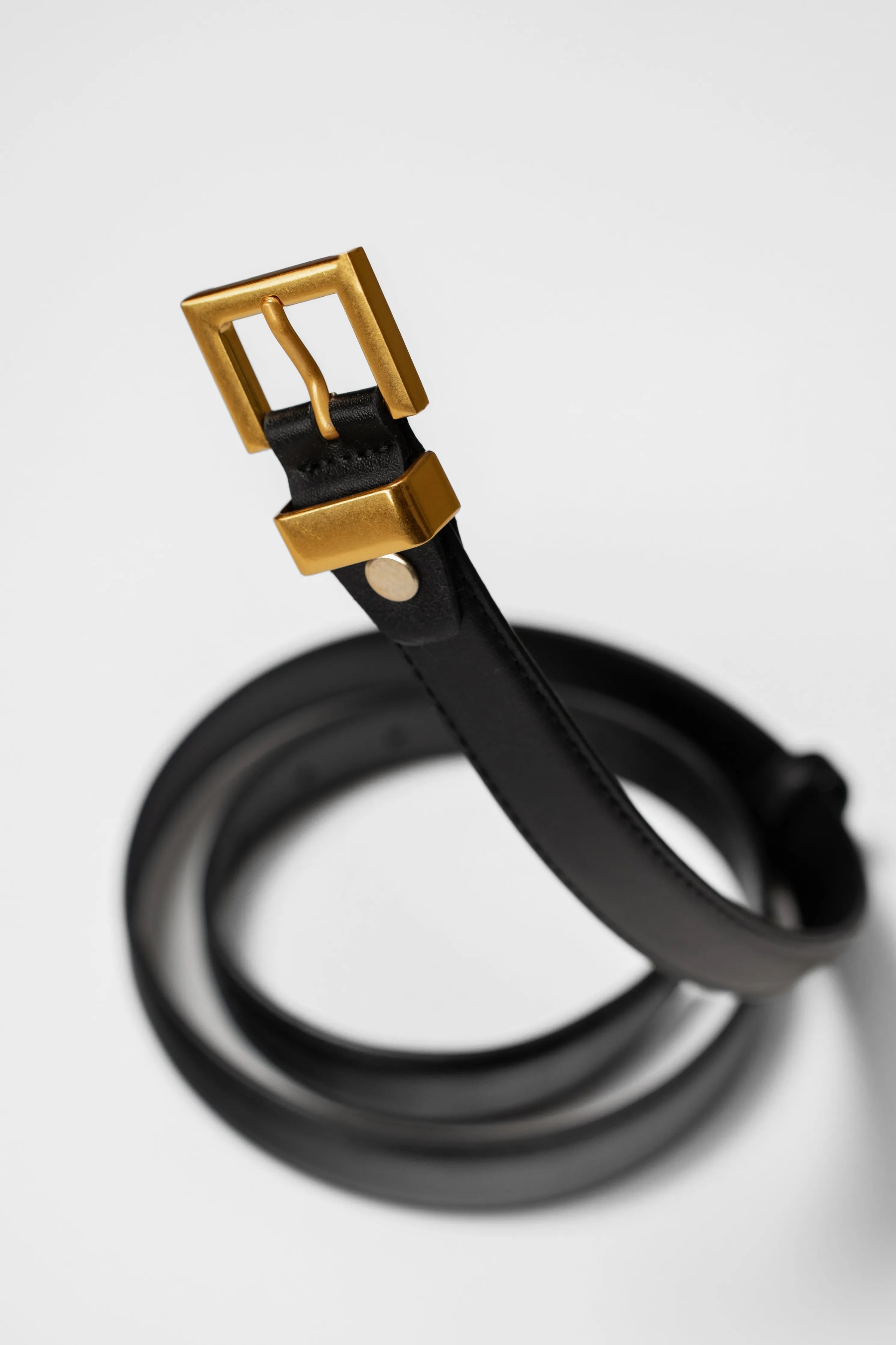 Black Bonnie Buckle Belt