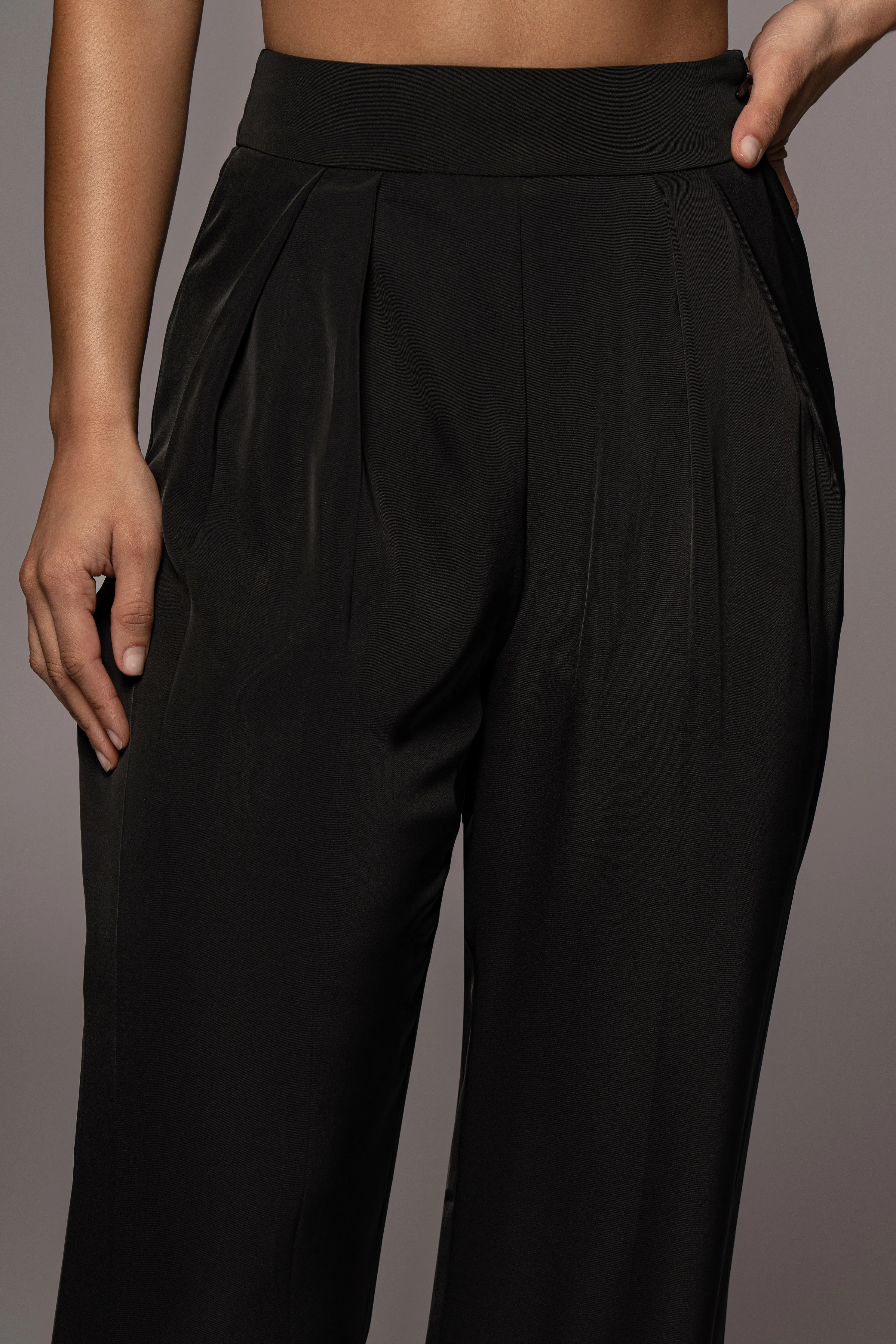 Black Candice Trousers