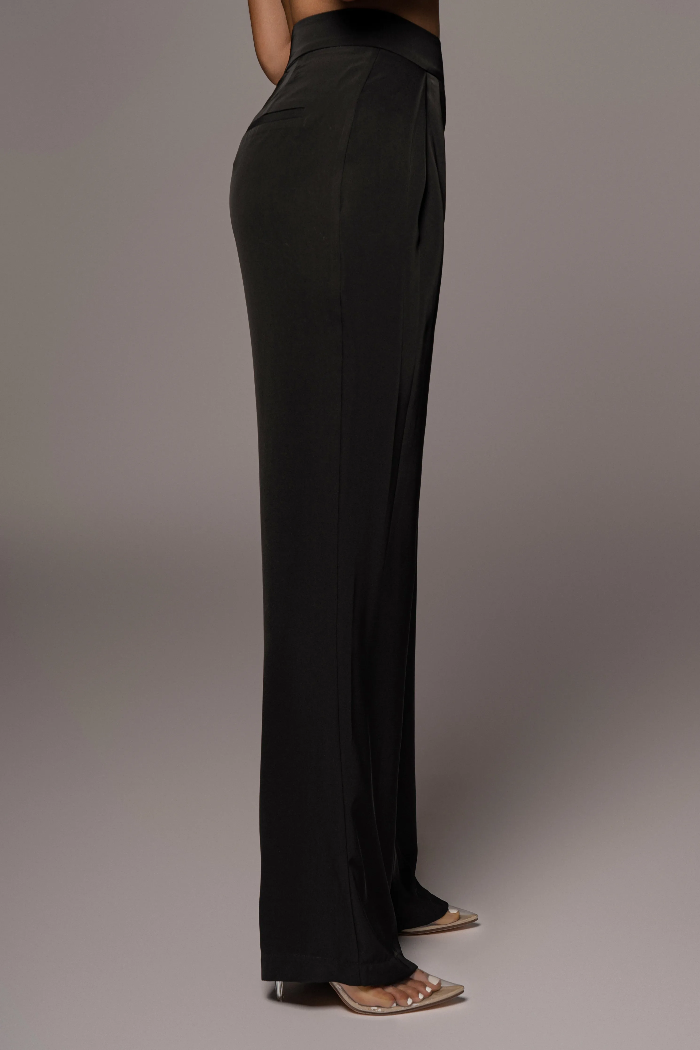 Black Candice Trousers