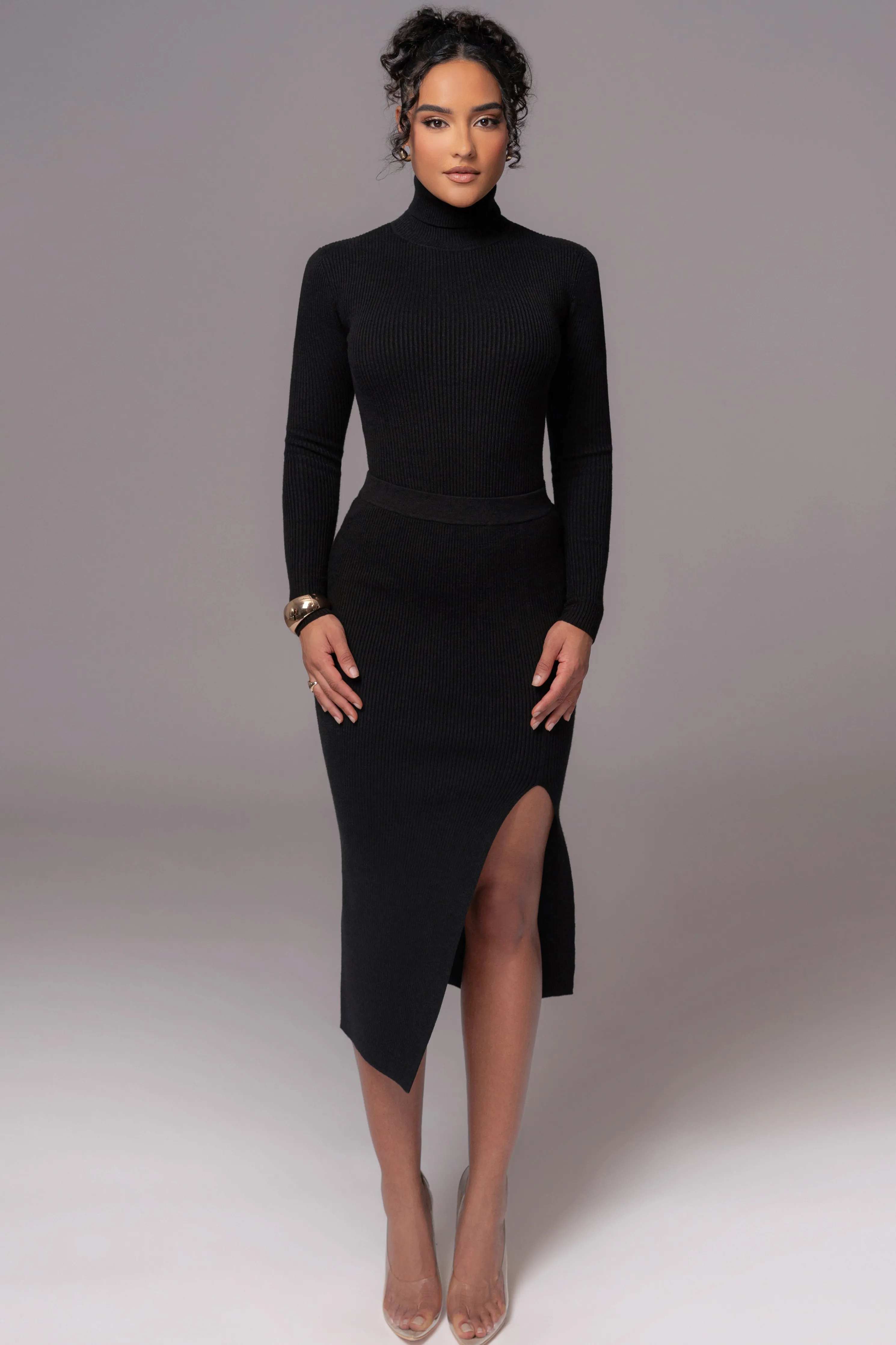 Black Cardinal Essential Knit Skirt