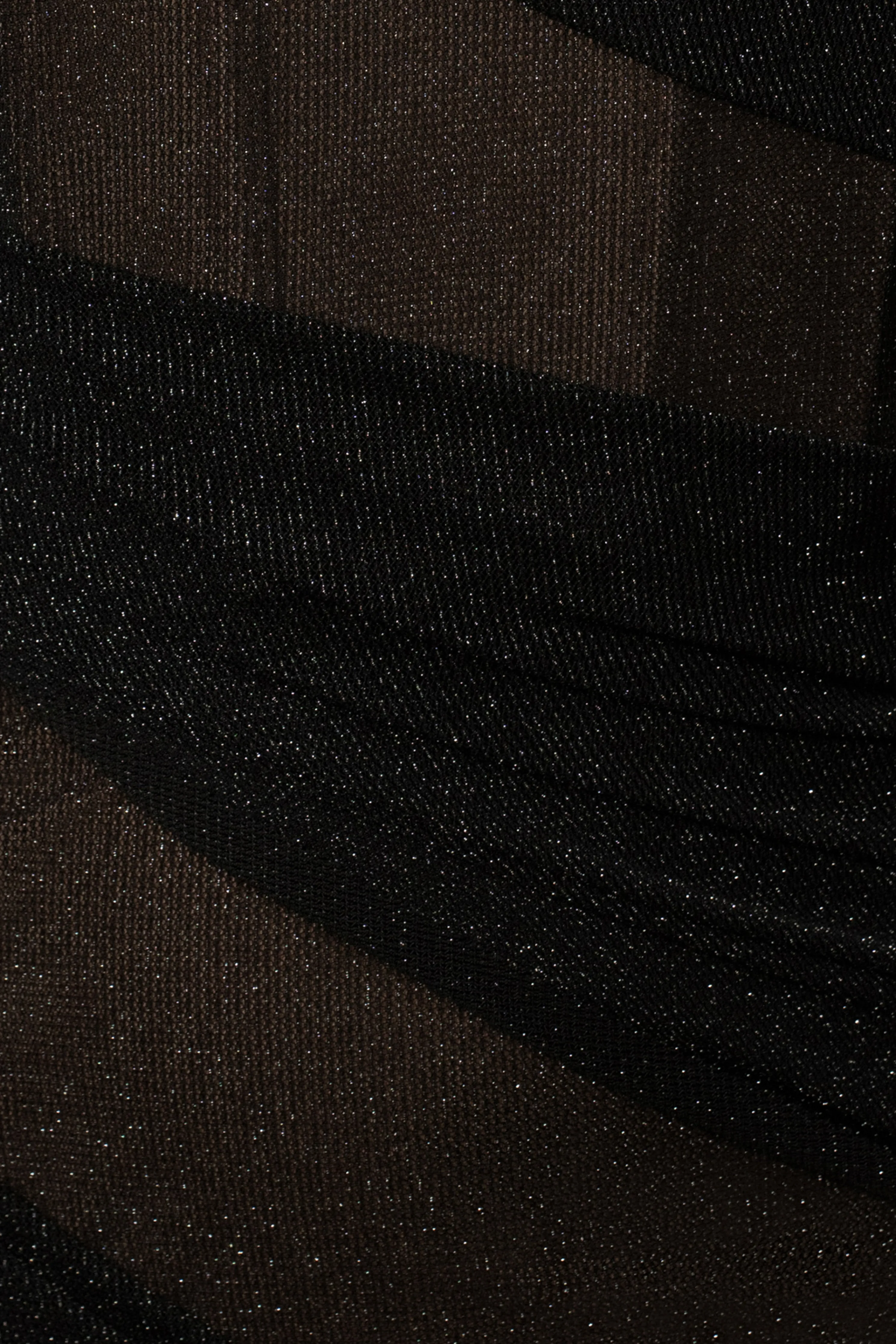 Black Catalina Lurex Knit Maxi Dress