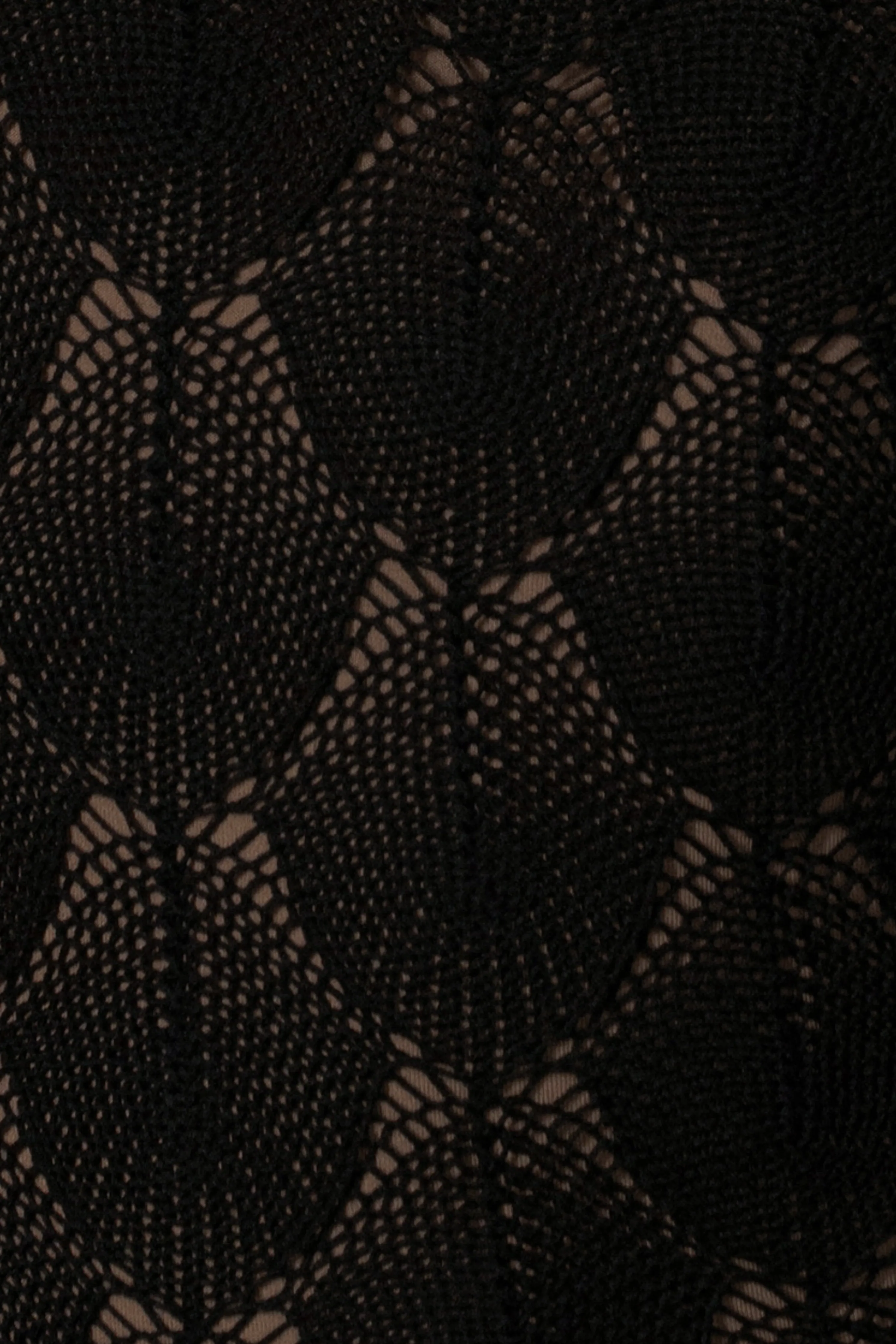 Black Gabriela Knit Maxi Dress