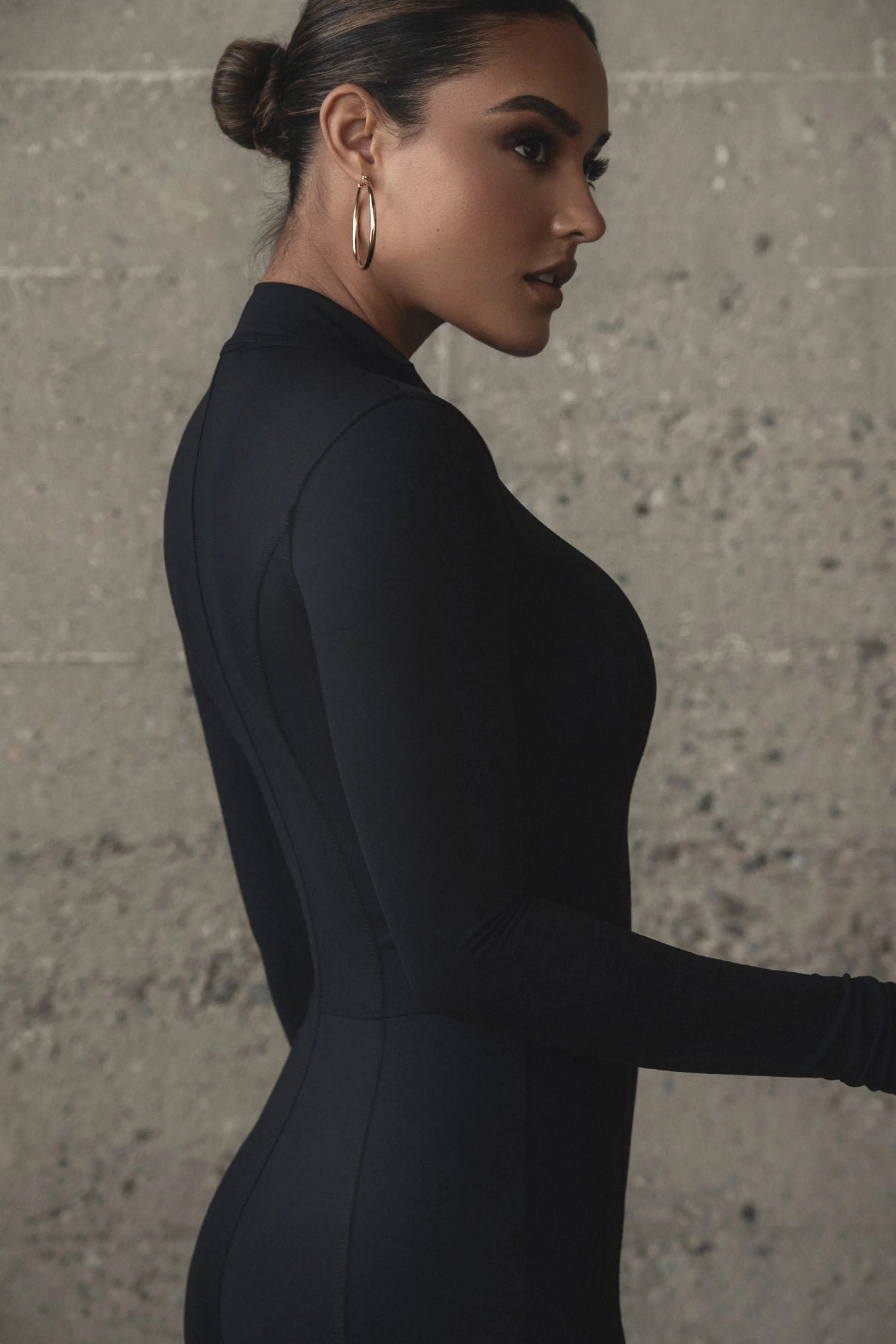 Black Galilea High Neck Jumpsuit