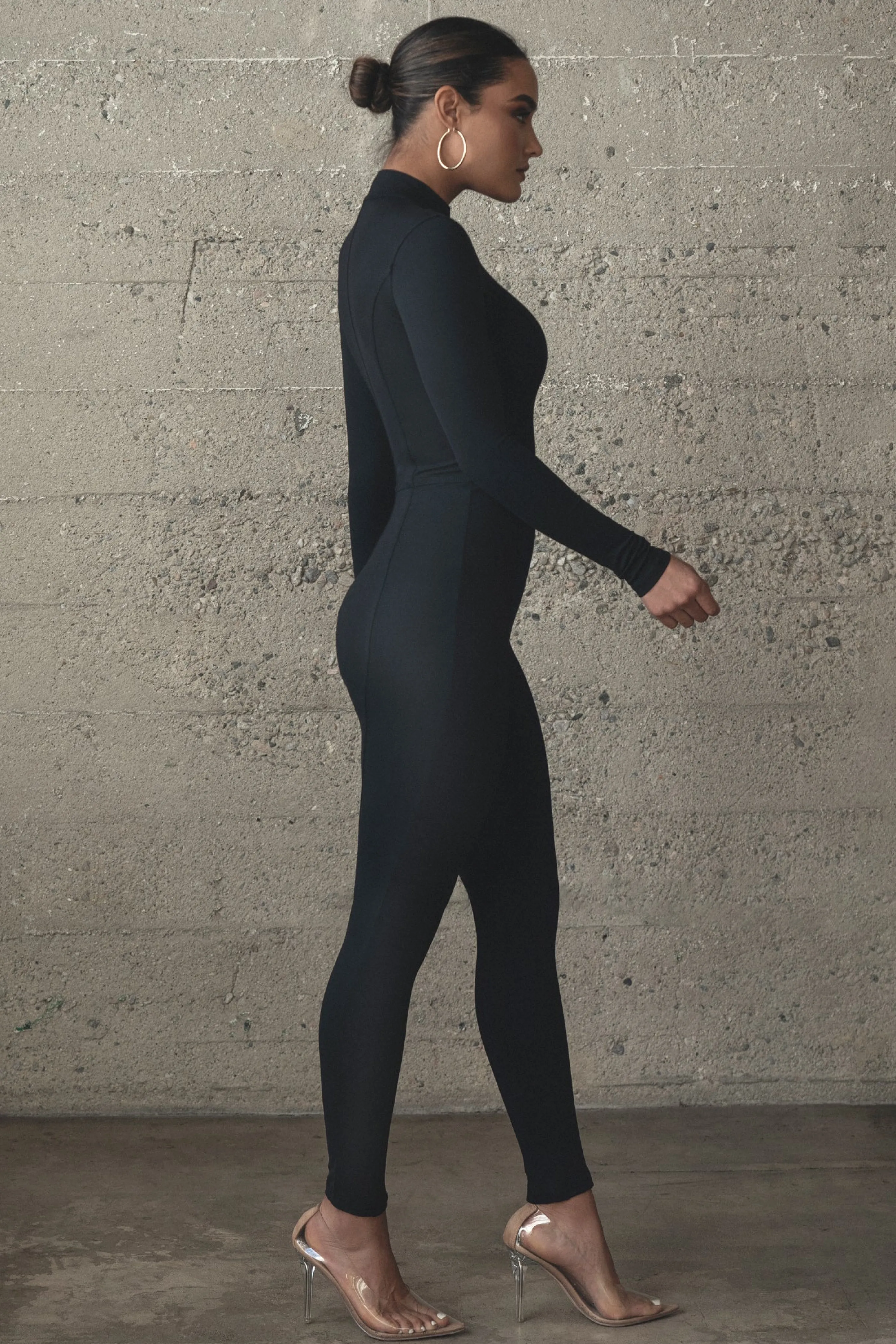 Black Galilea High Neck Jumpsuit