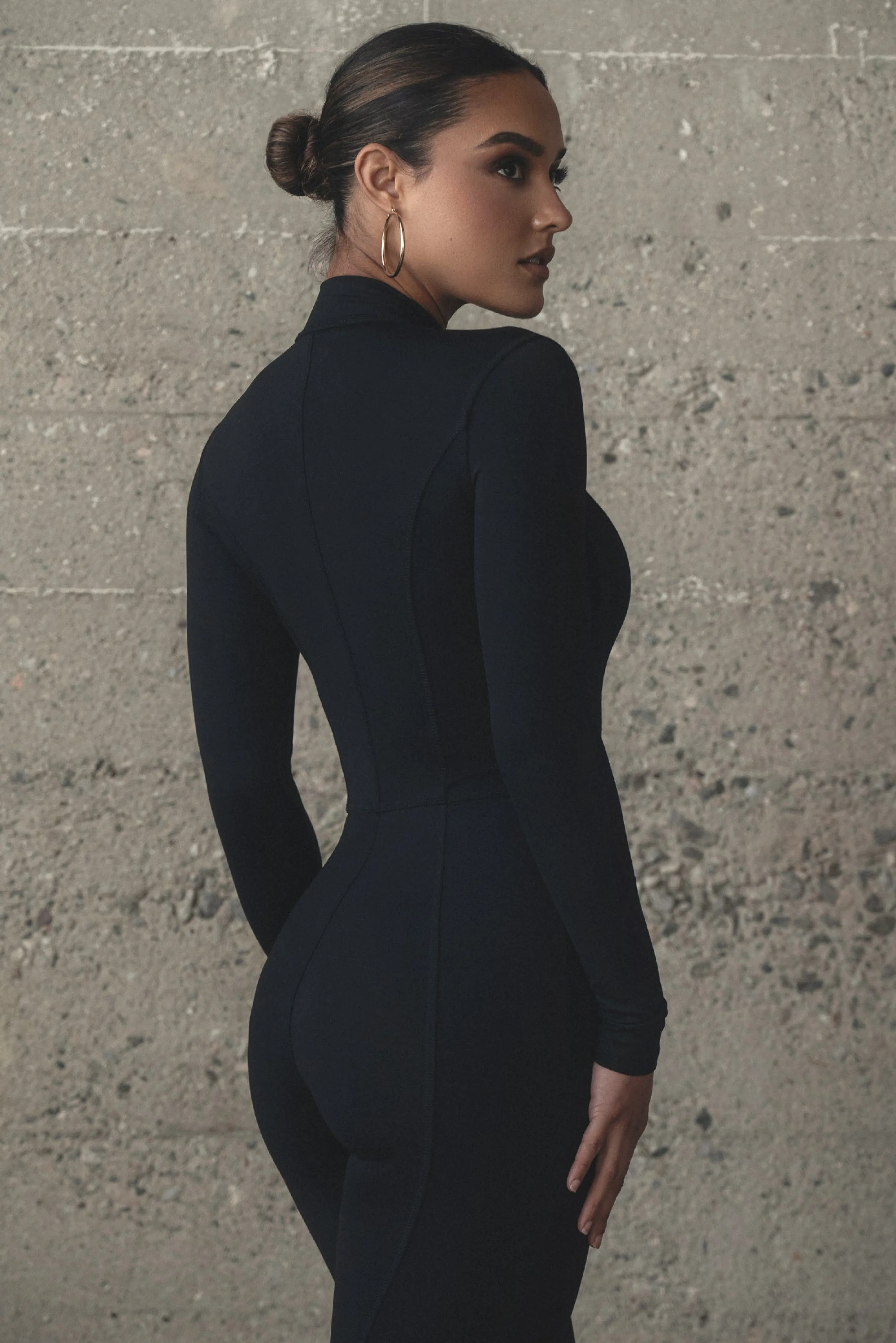 Black Galilea High Neck Jumpsuit