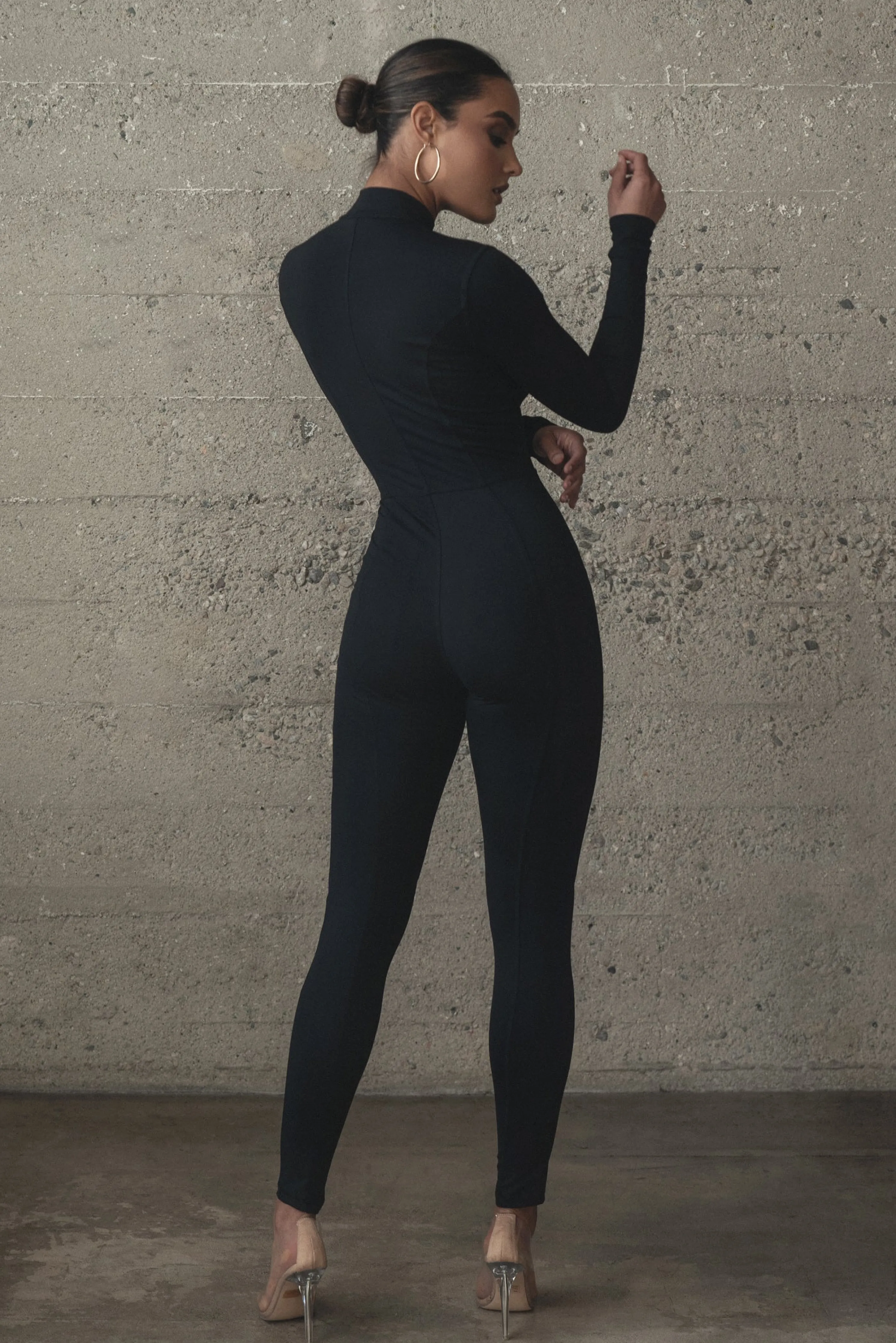 Black Galilea High Neck Jumpsuit