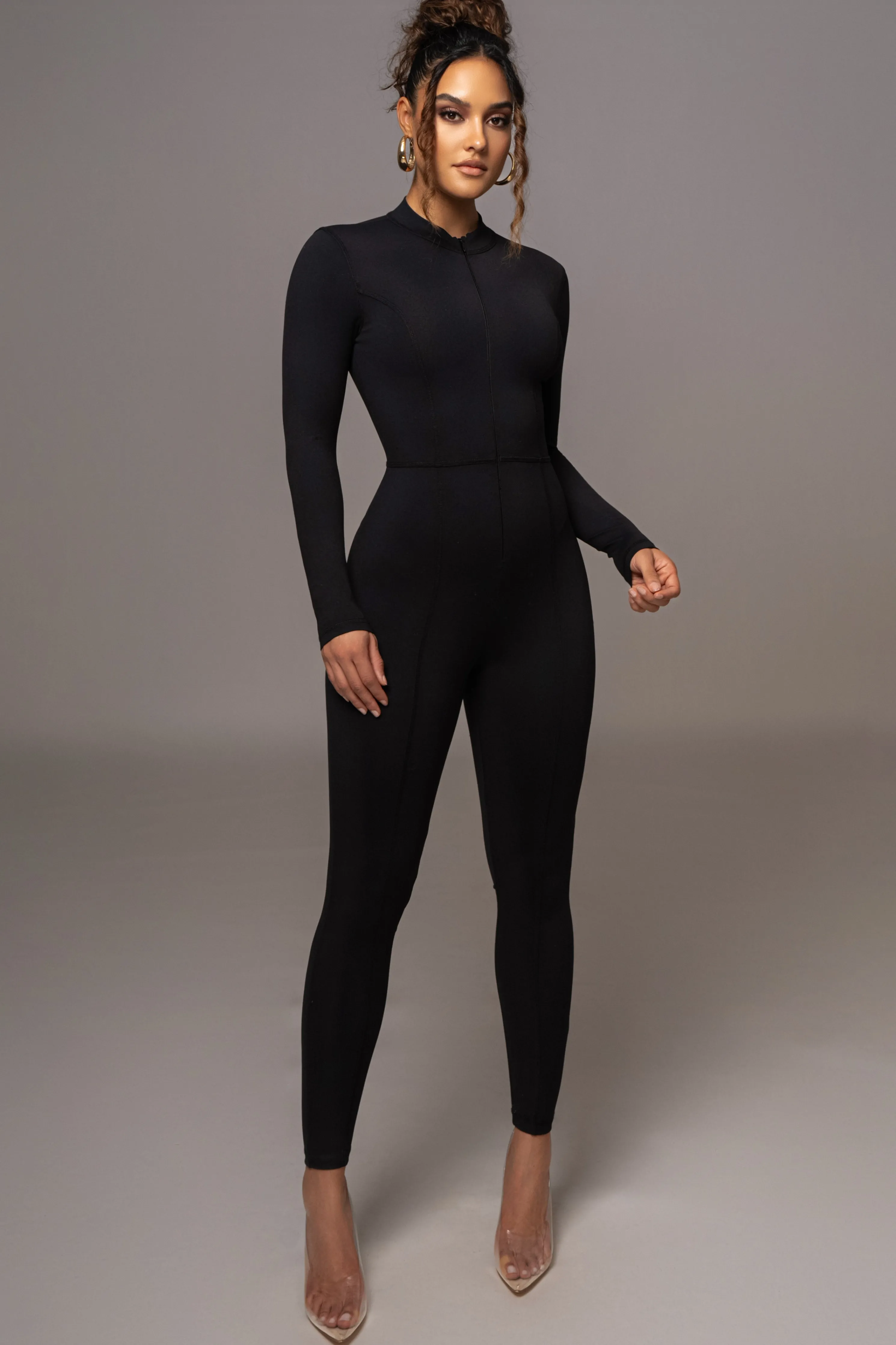 Black Galilea High Neck Jumpsuit