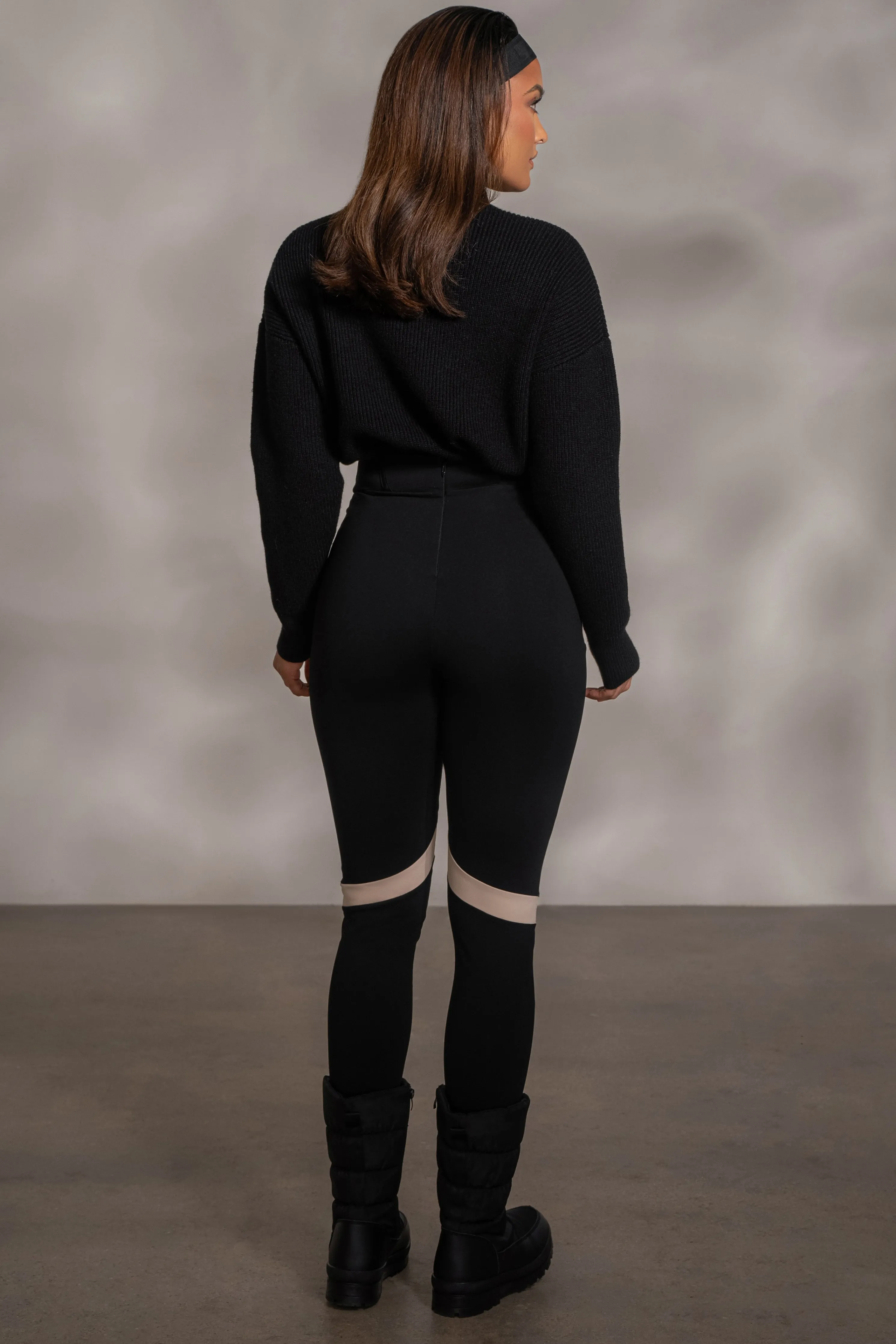 Black Jenni Turtleneck Sweater Top
