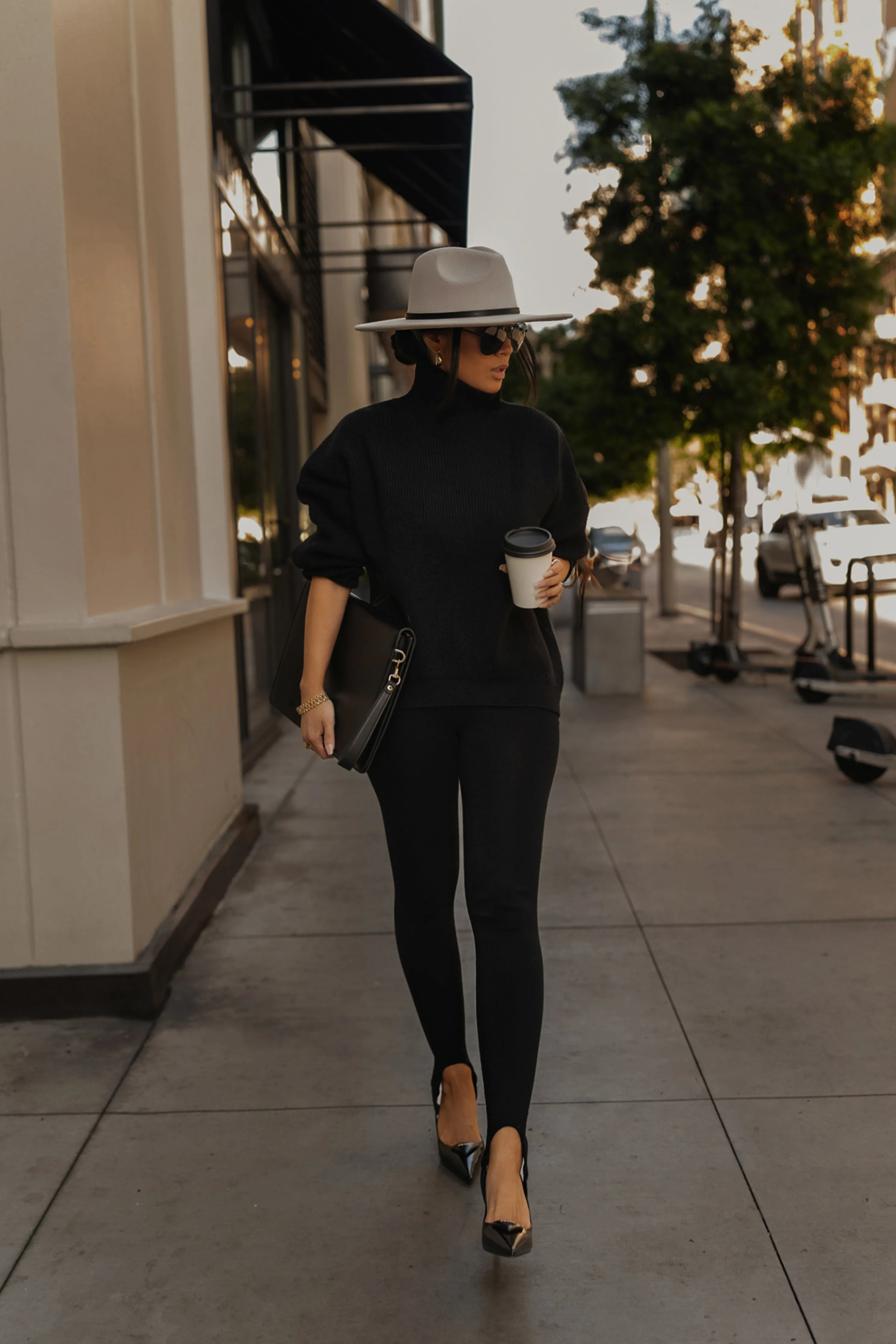 Black Jenni Turtleneck Sweater Top