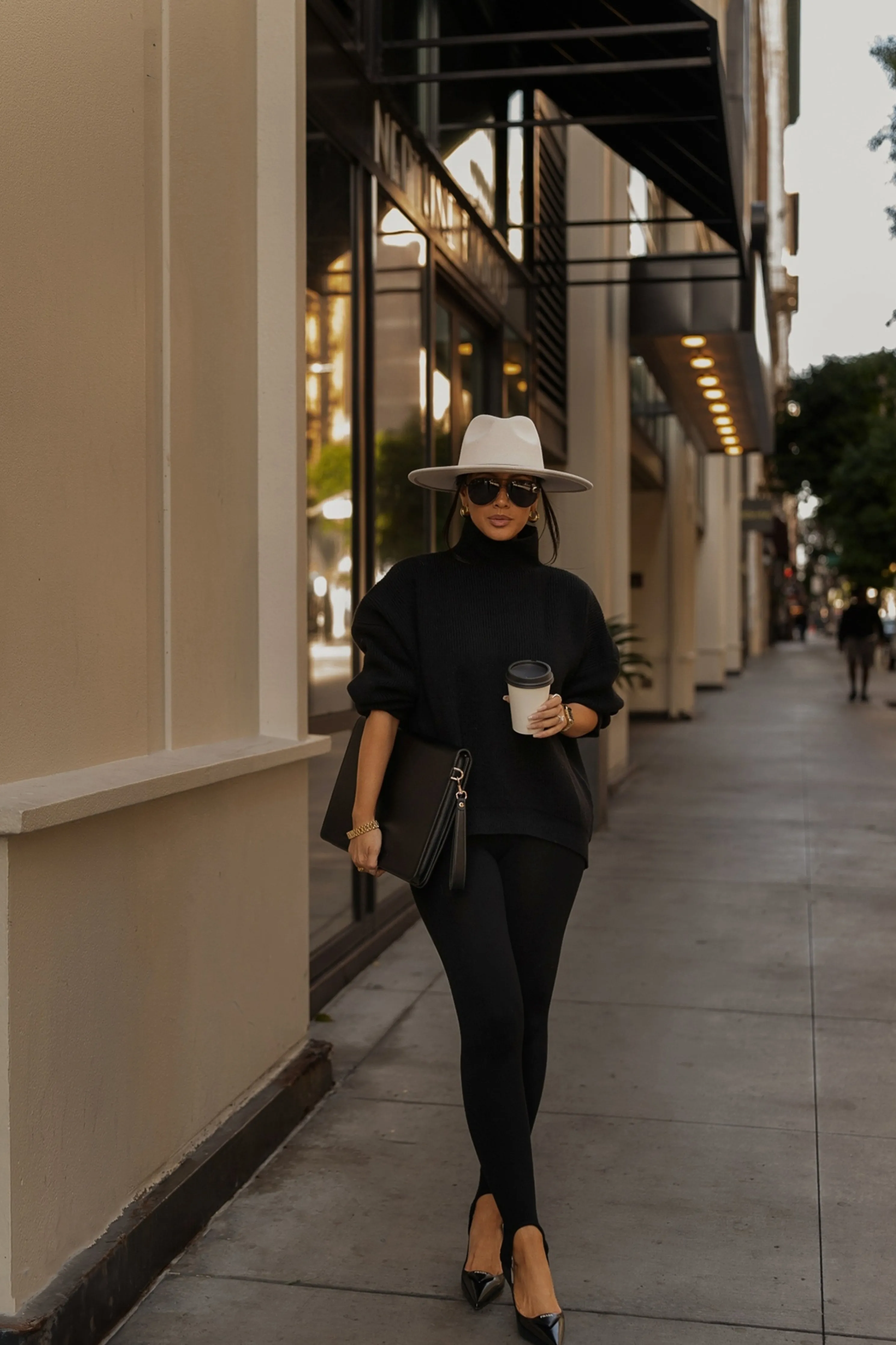 Black Jenni Turtleneck Sweater Top