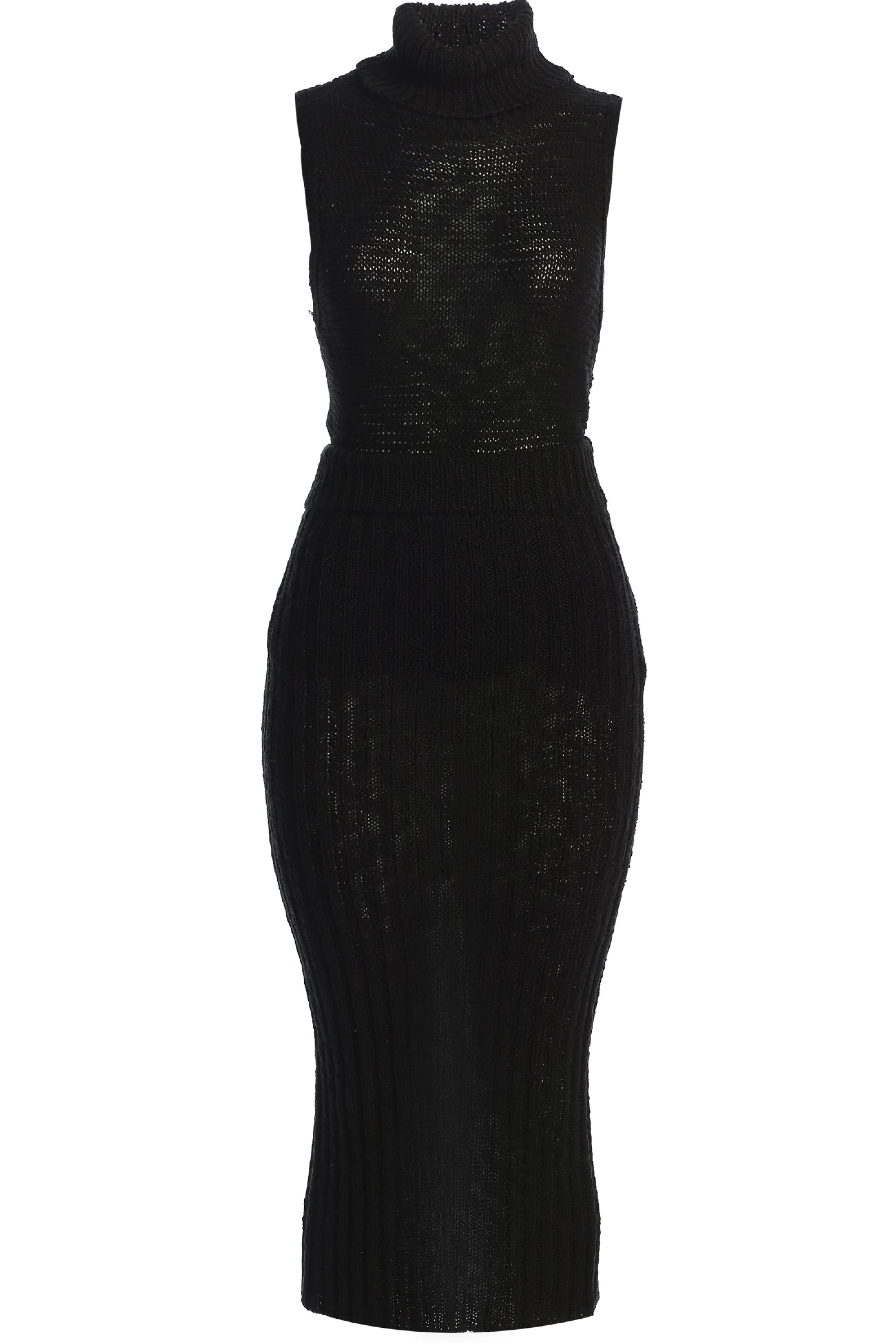 Black Leida Knit Skirt Set