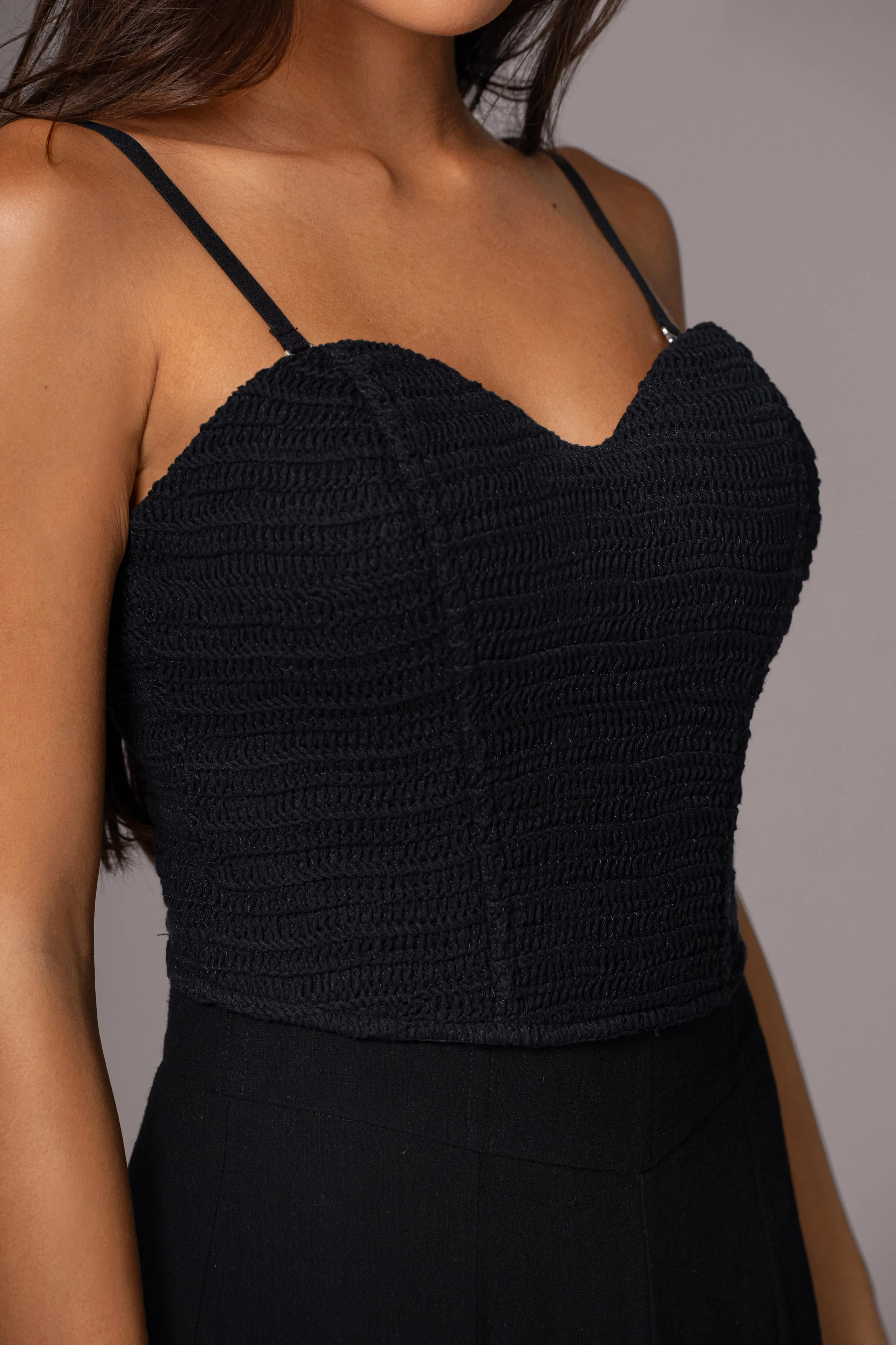 Black Lila Bustier