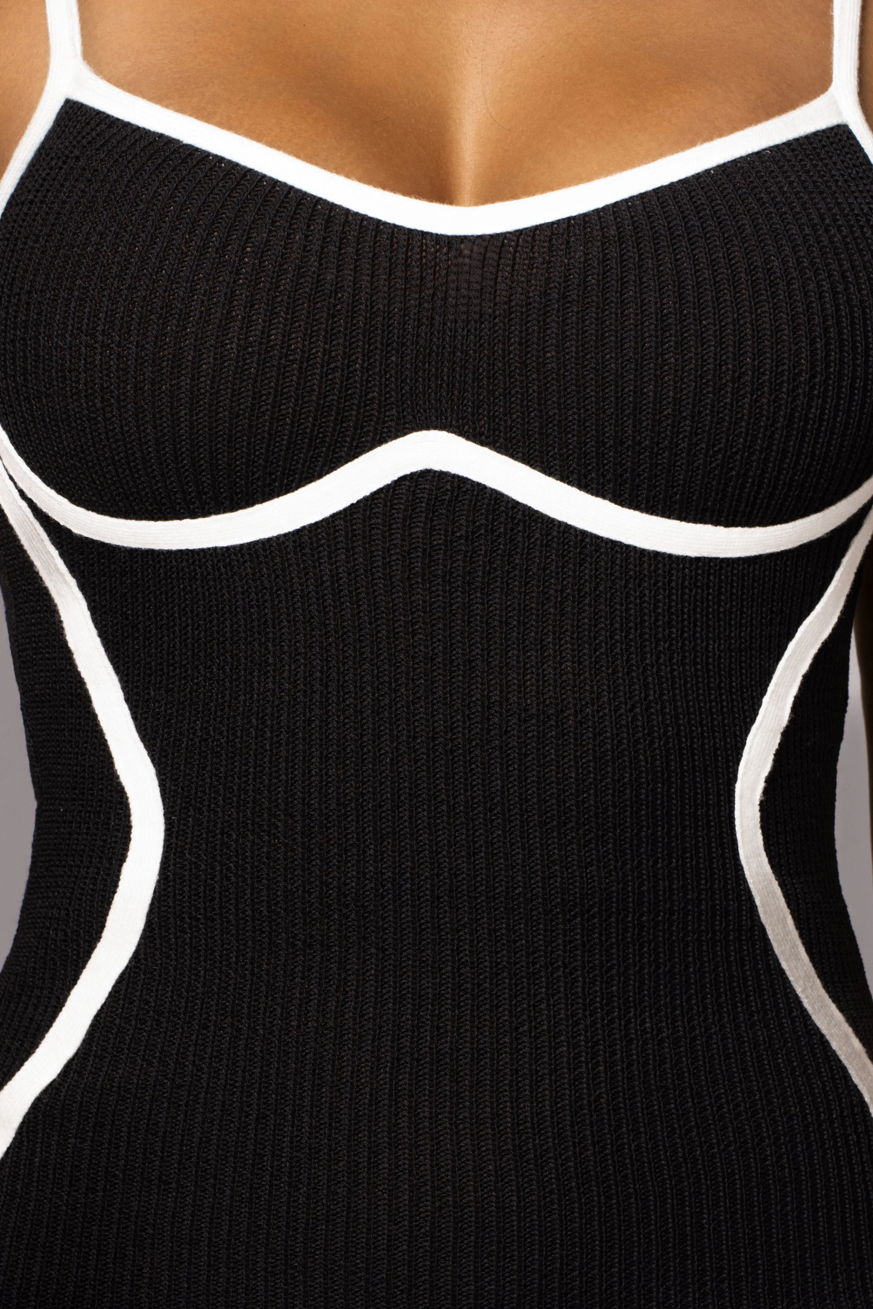 Black Model Citizen Knit Midi Dress