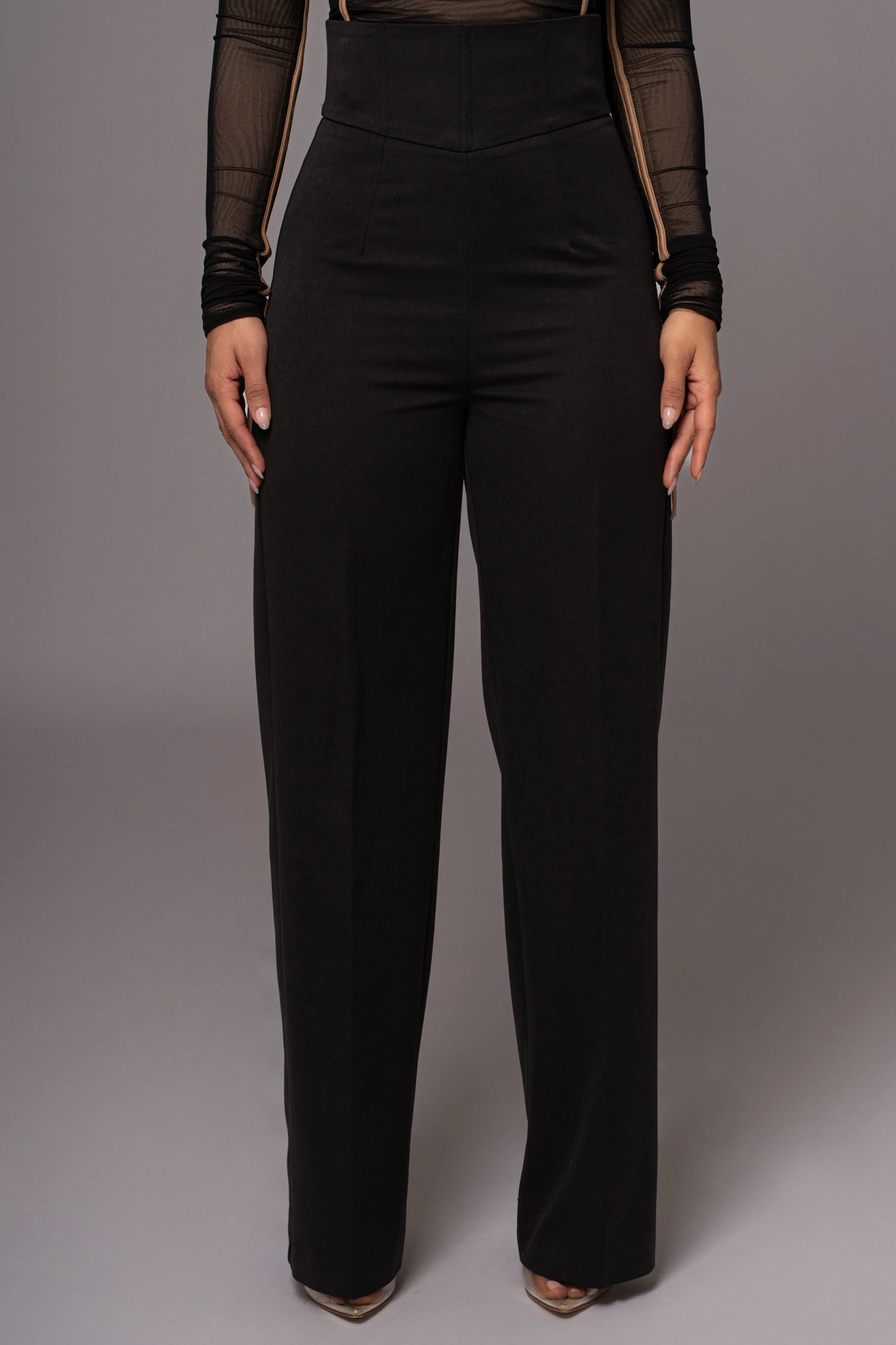 Black Novena Woven Pants