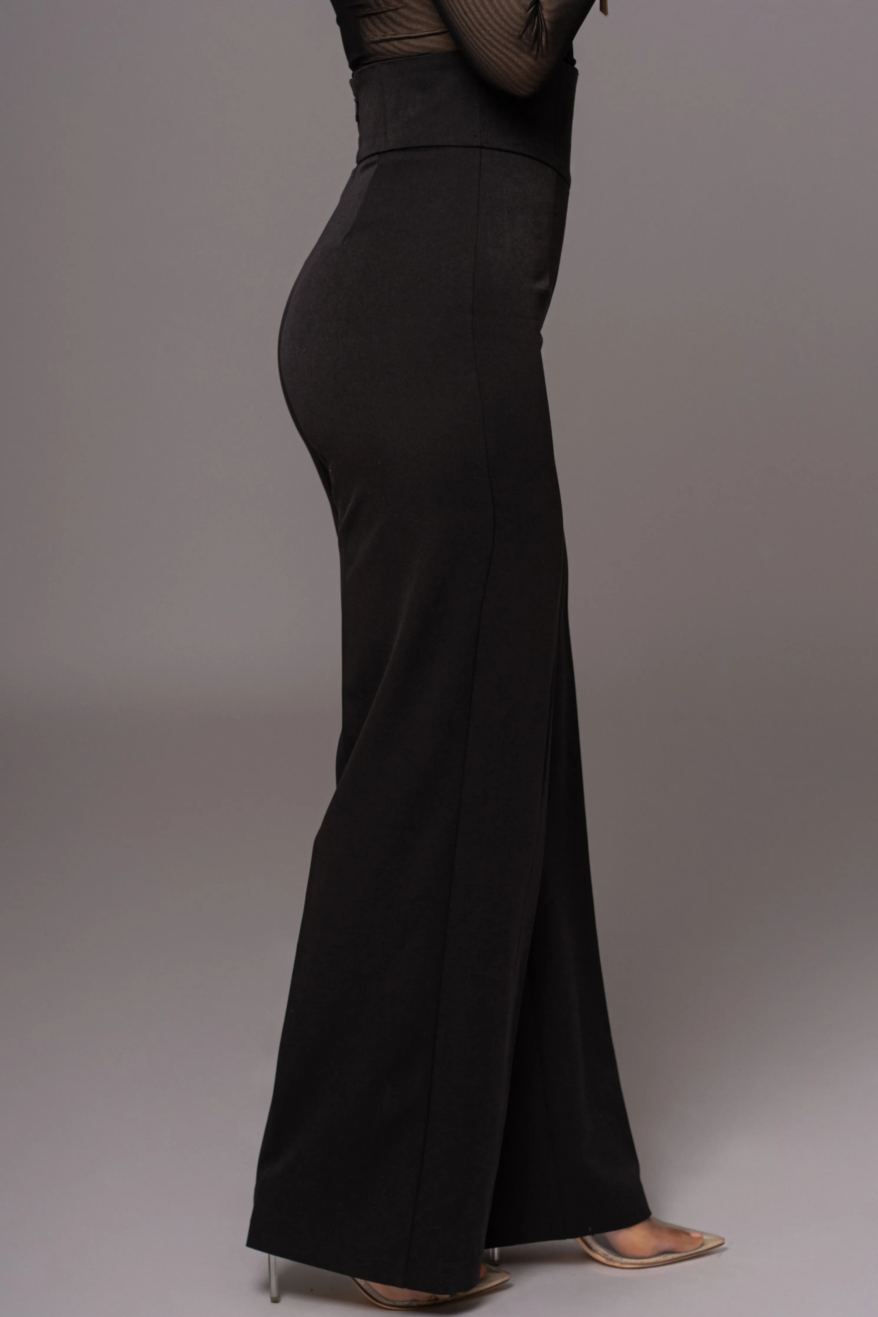 Black Novena Woven Pants