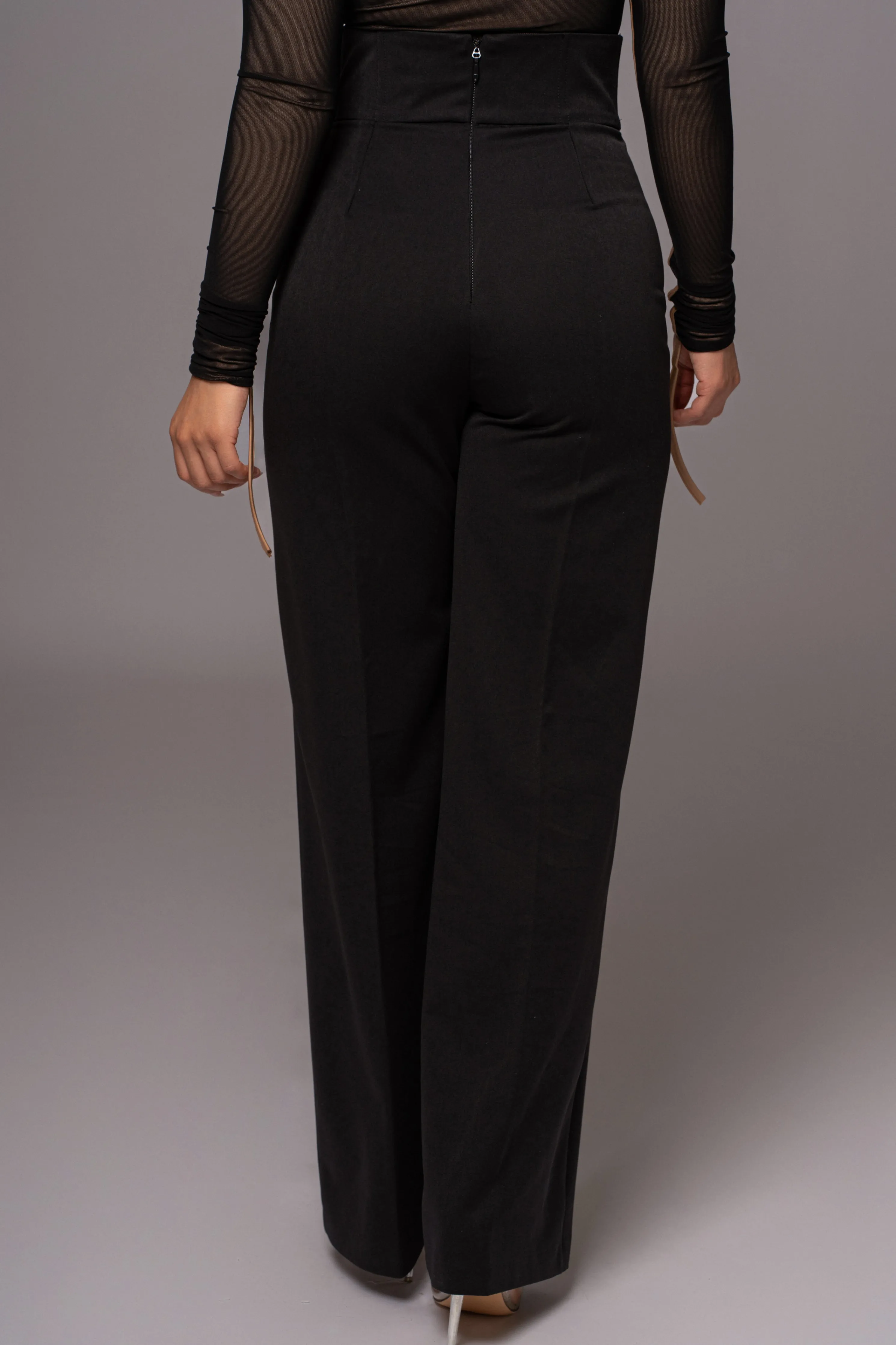 Black Novena Woven Pants