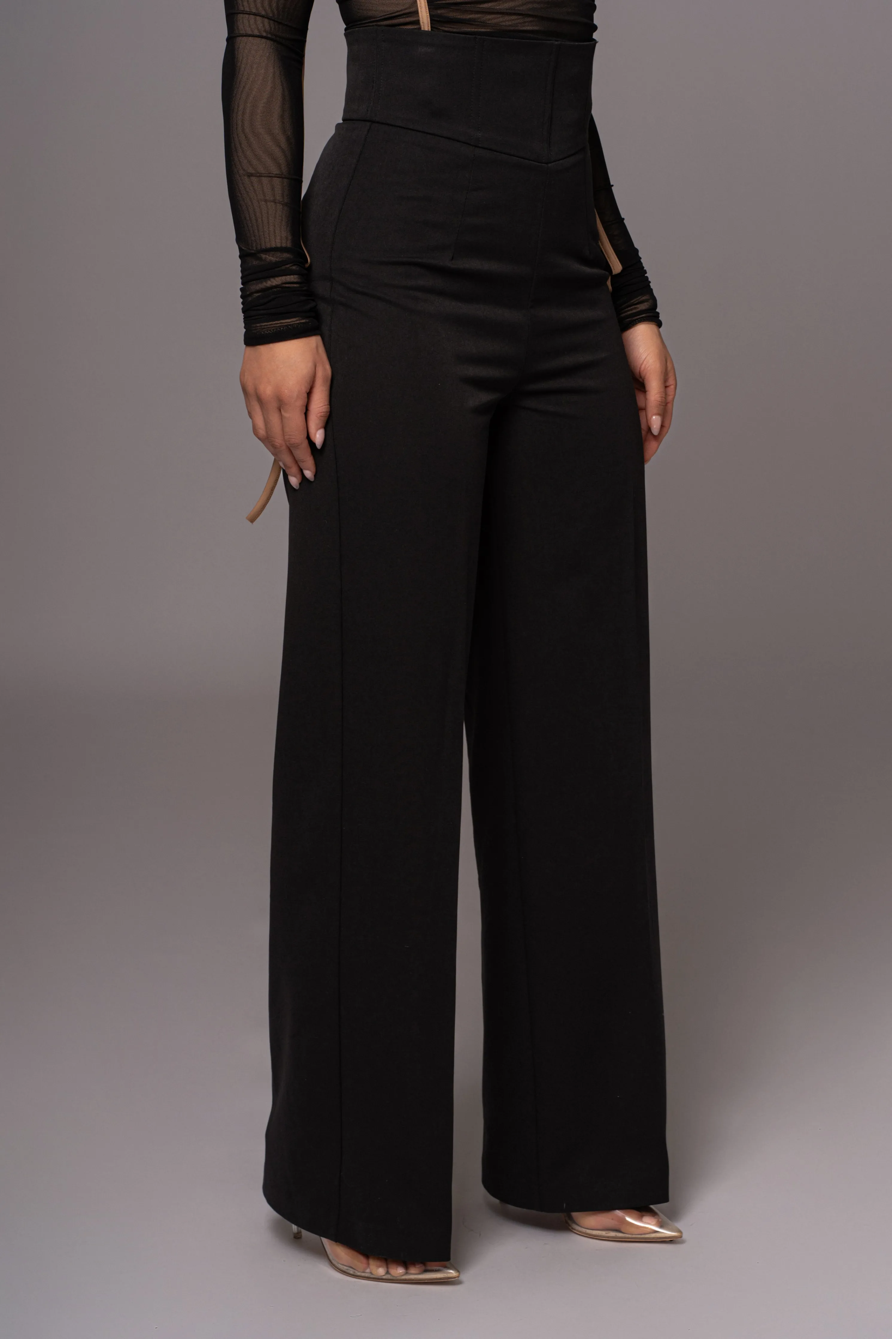 Black Novena Woven Pants