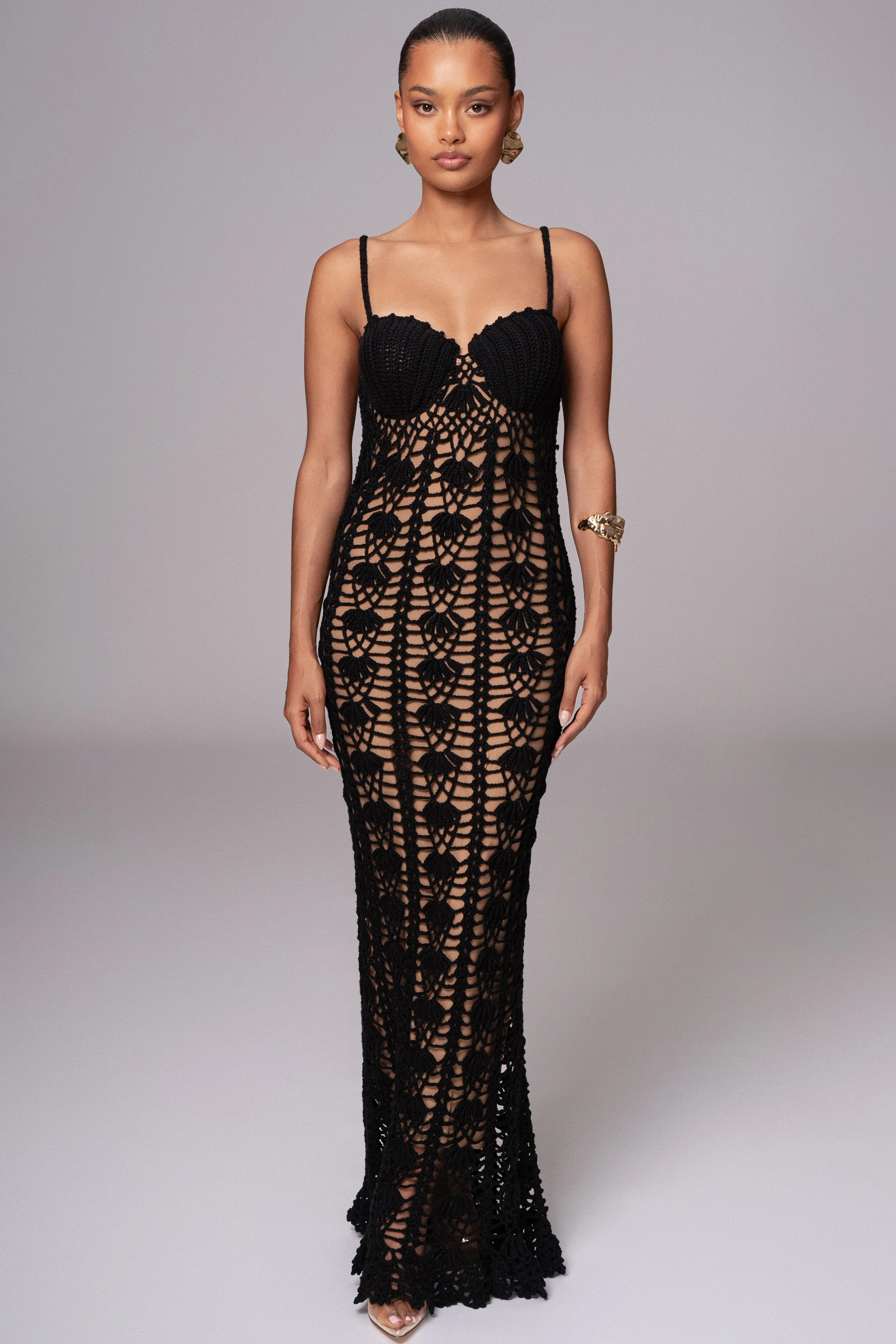 Black Odyssey Maxi Dress