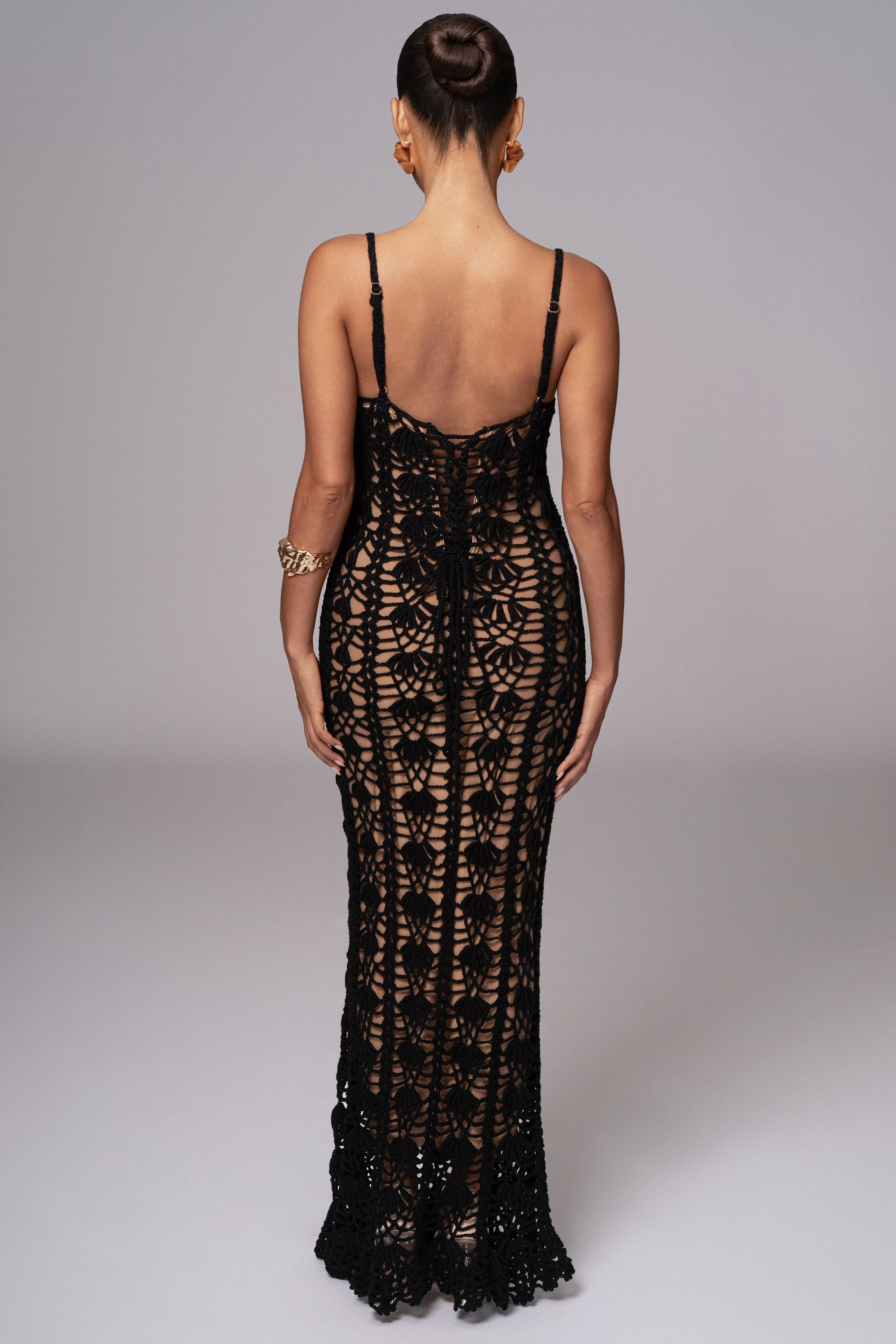 Black Odyssey Maxi Dress