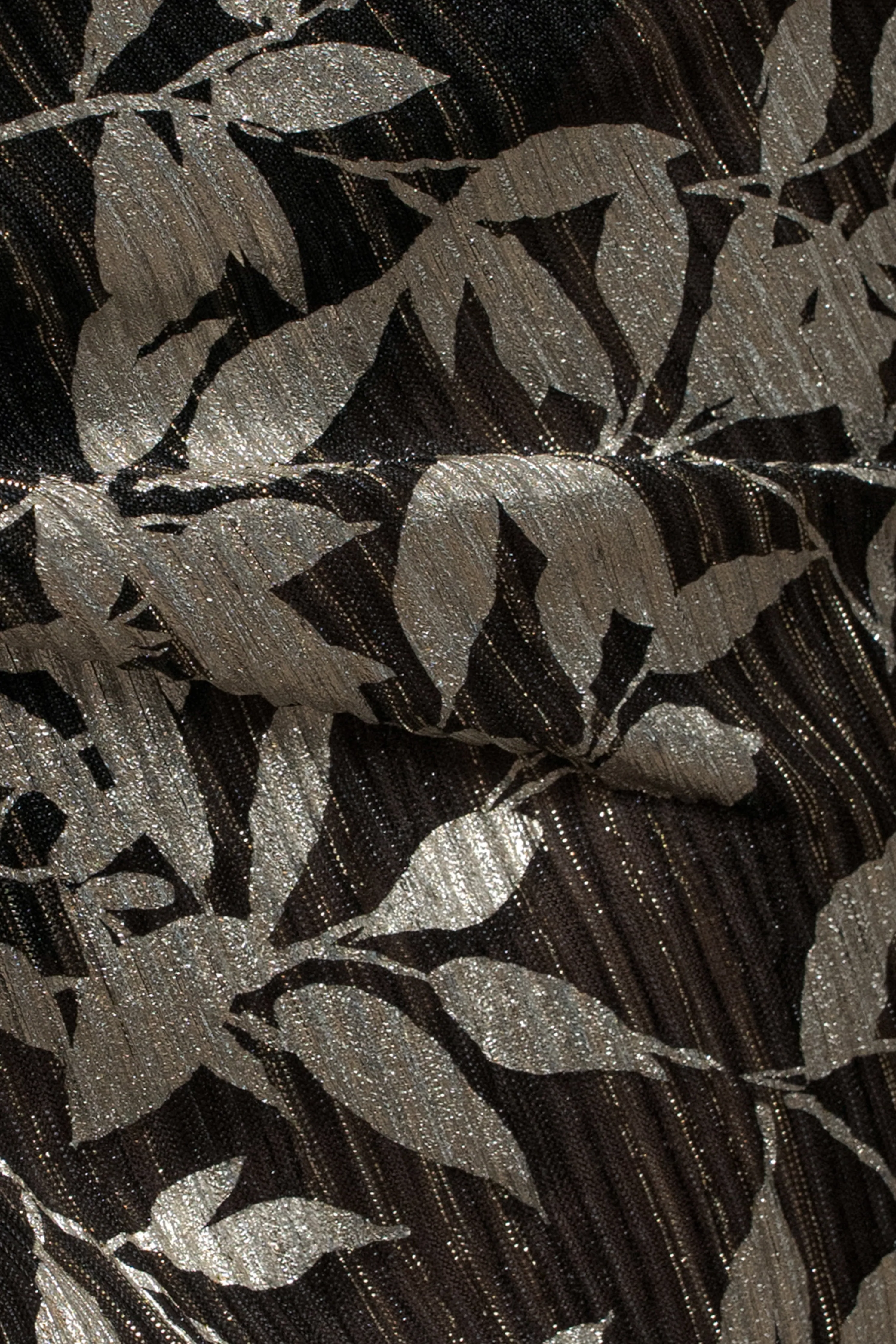 Black Positano Printed Sarong Skirt