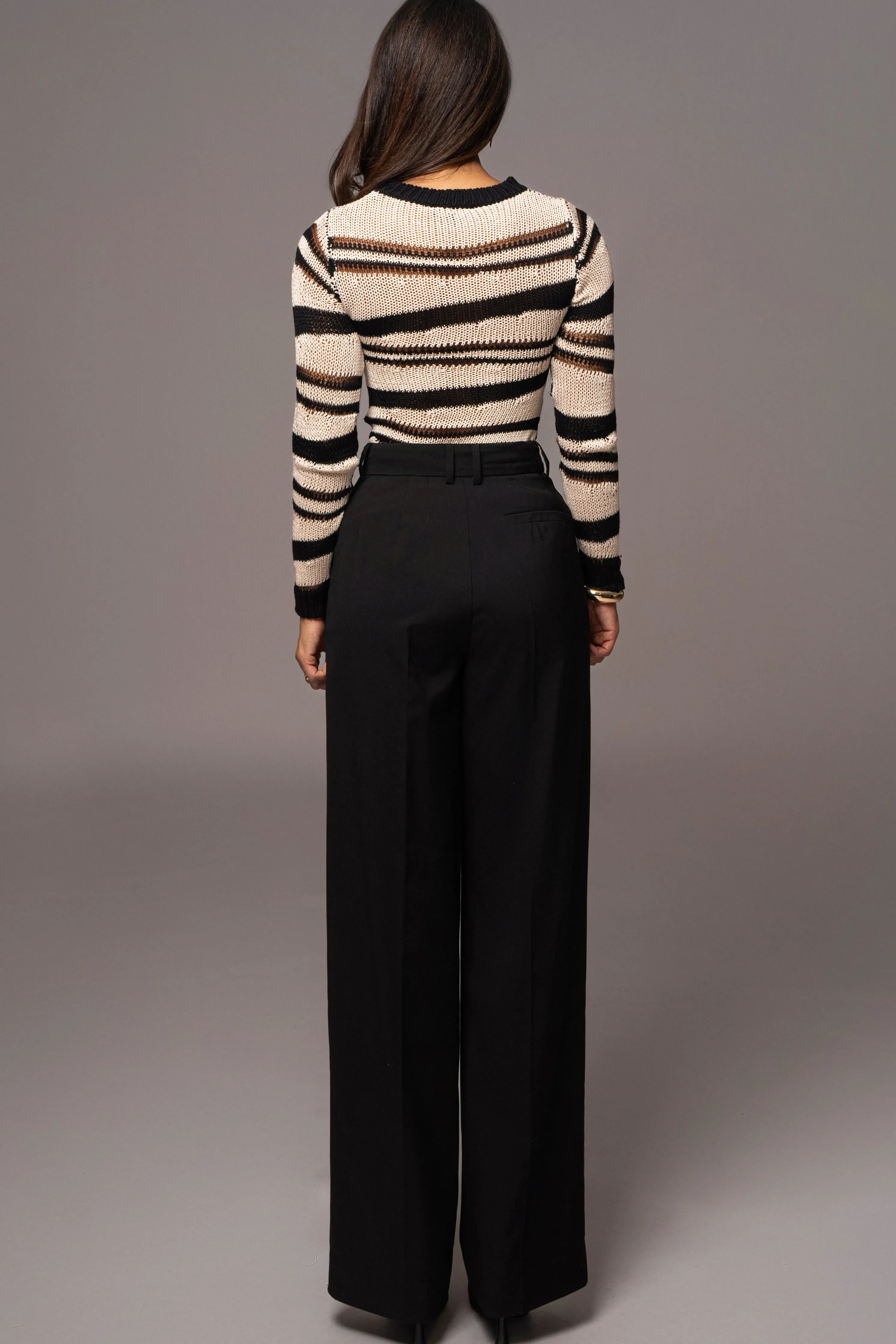 Black Power Hour High Waist Trousers