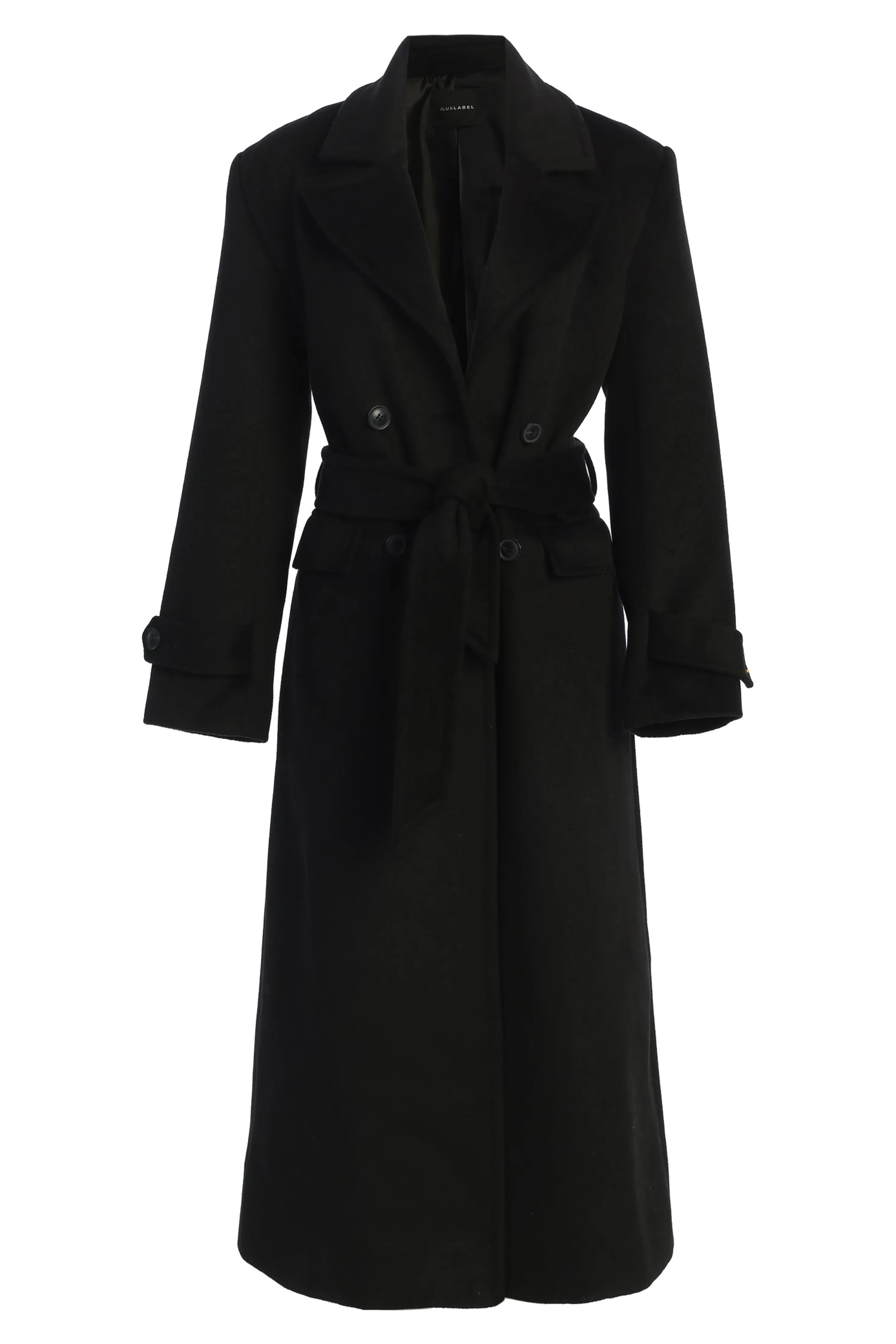 Black Rain Or Shine Longline Coat