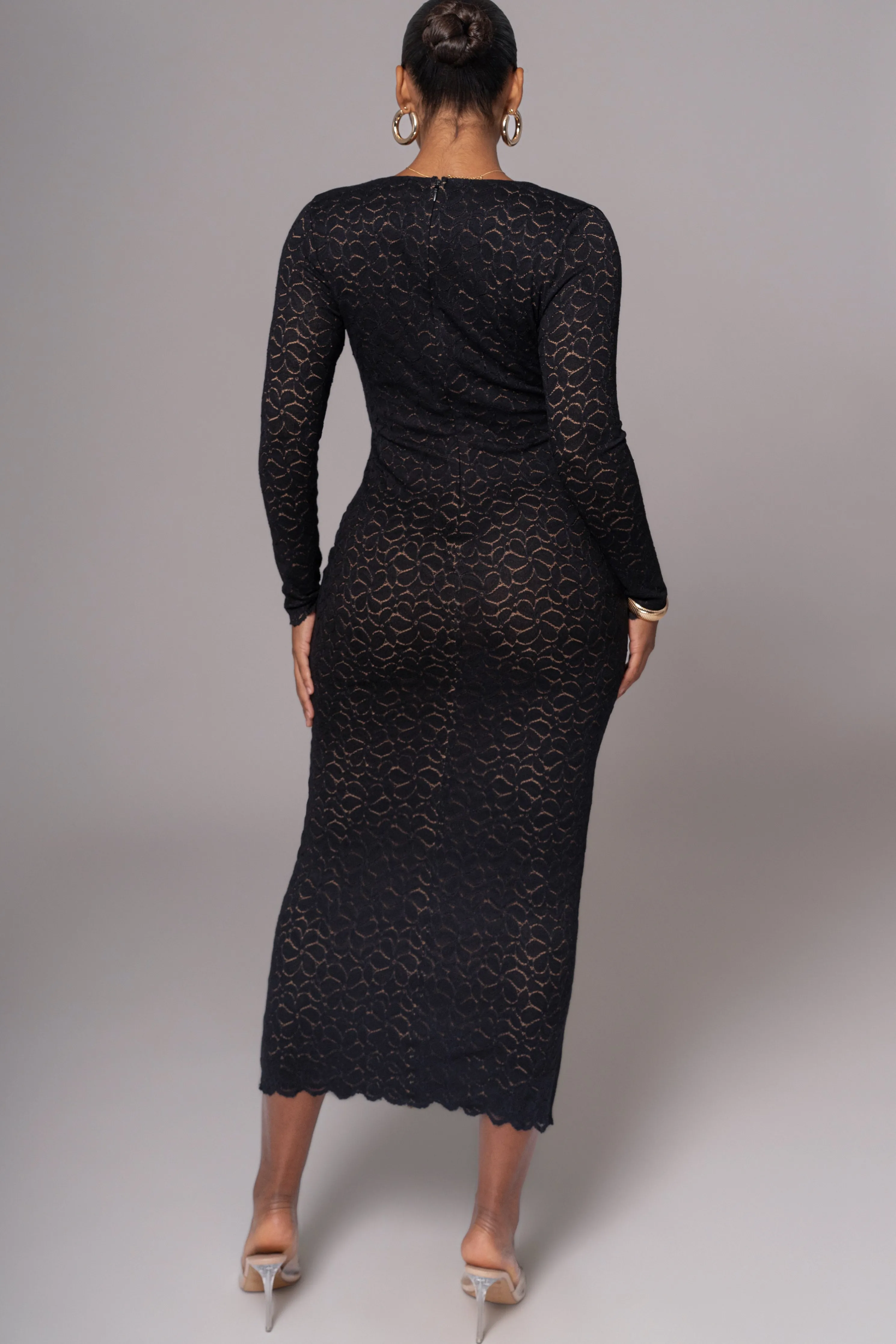 Black Reunited Maxi Dress