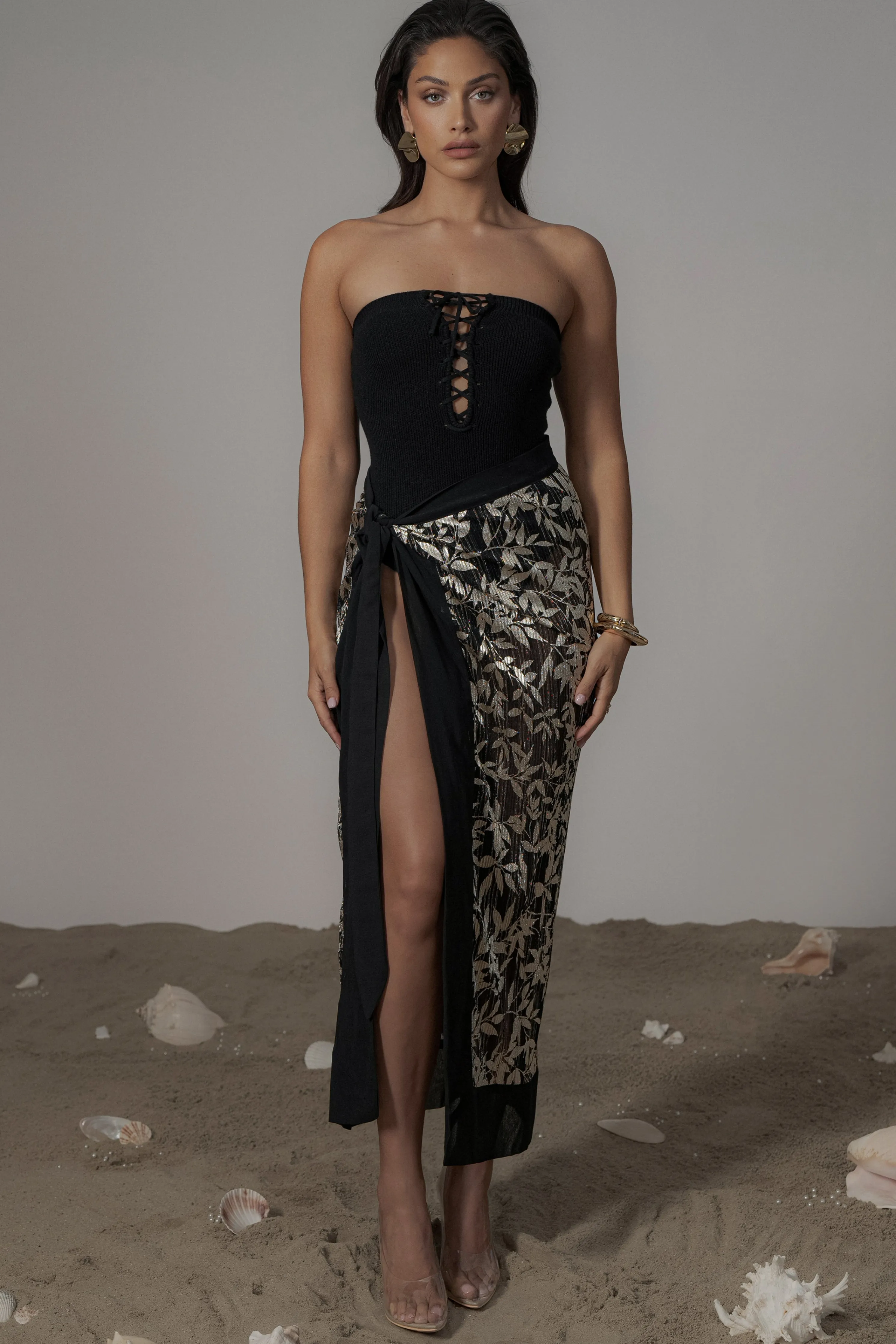 Black Seabound Bodysuit