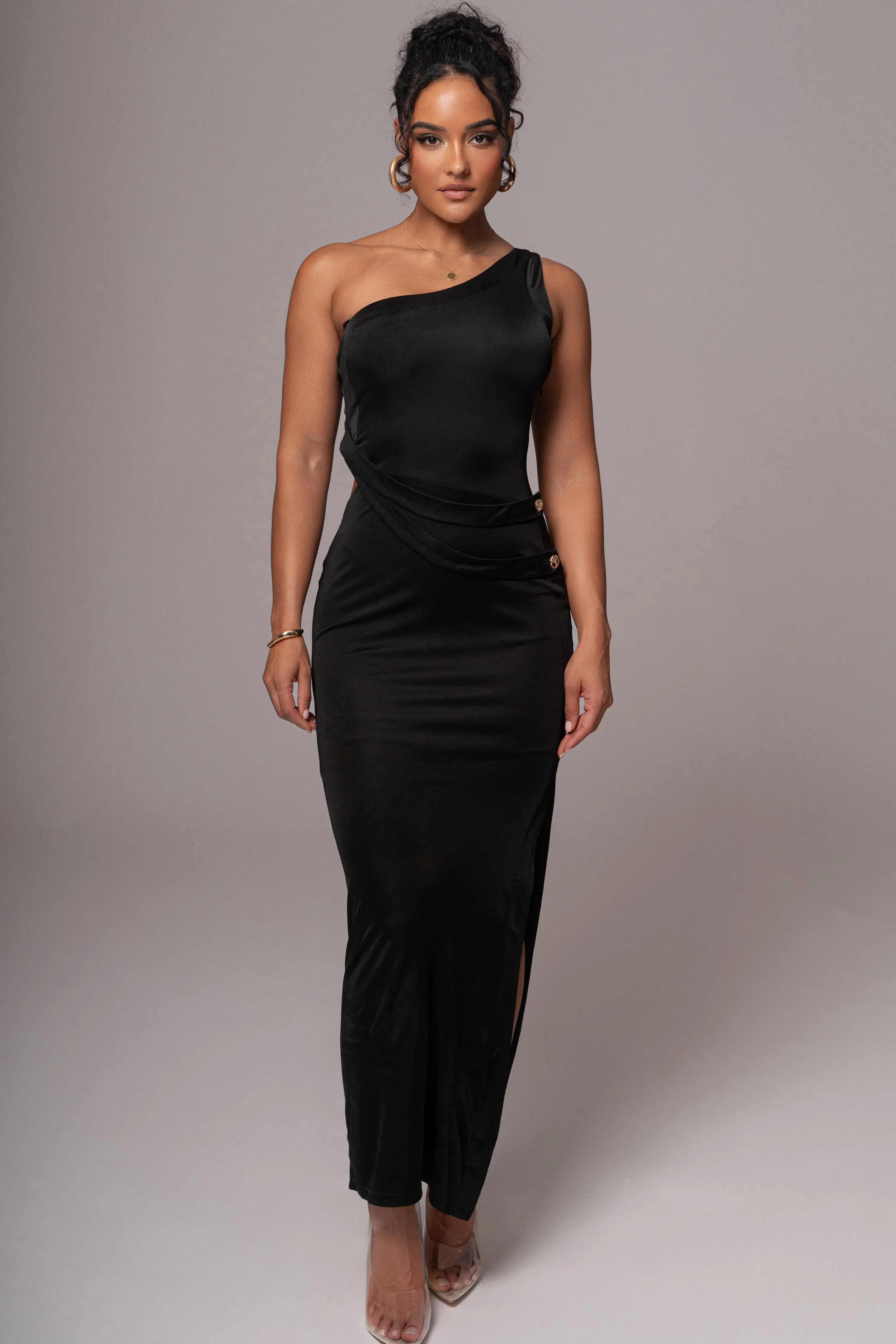 Black Surrey Maxi Dress