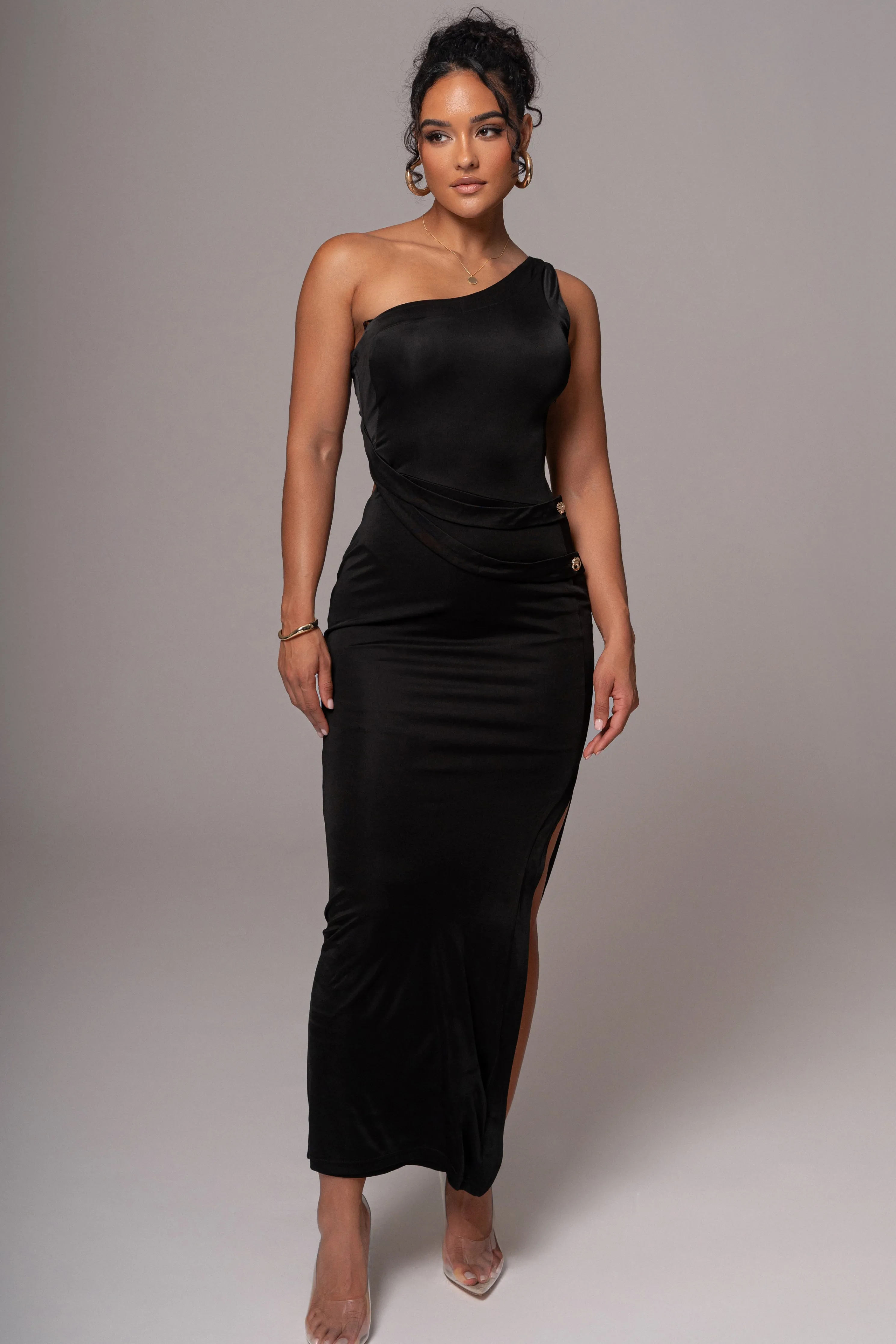 Black Surrey Maxi Dress