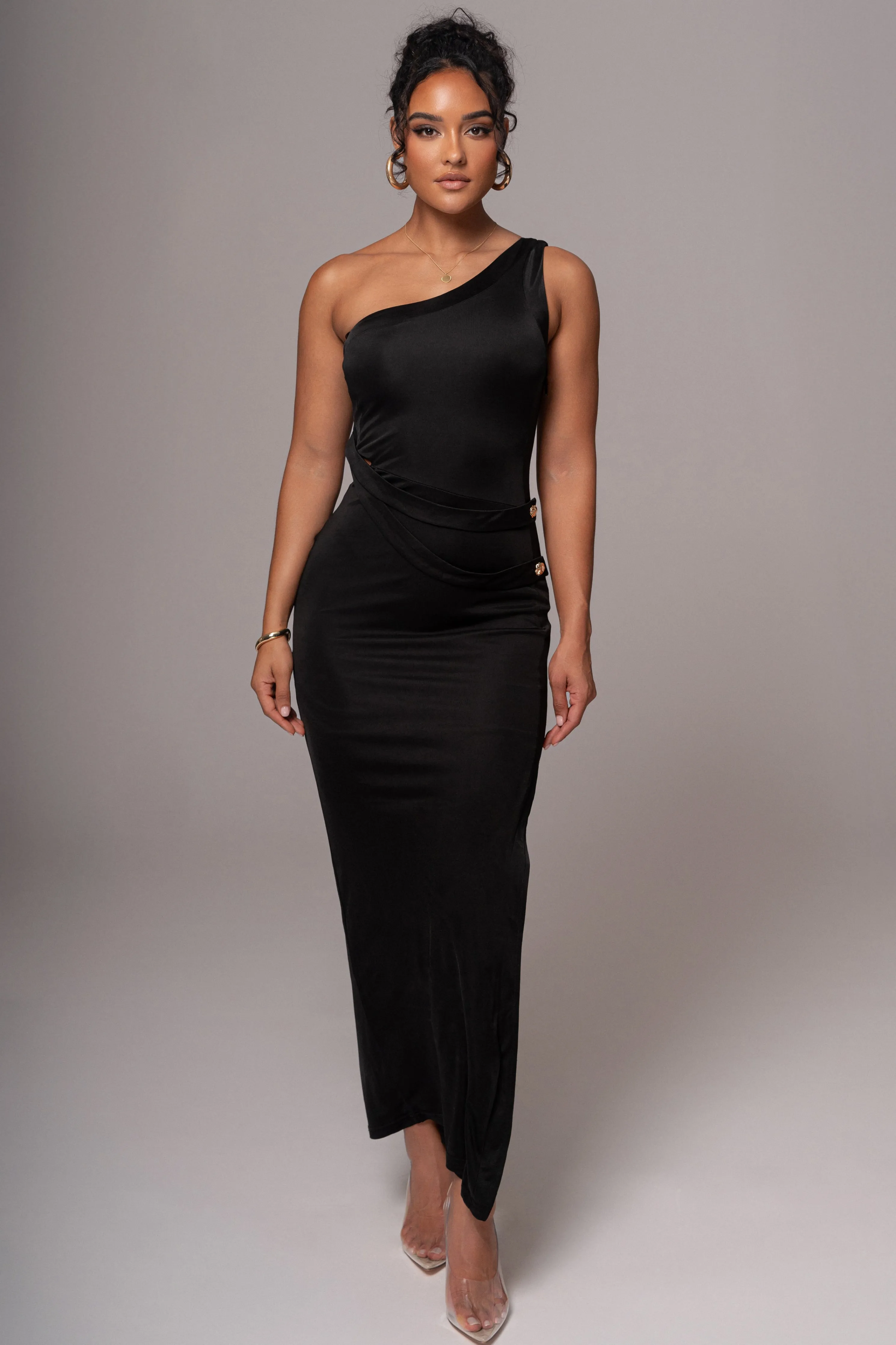 Black Surrey Maxi Dress